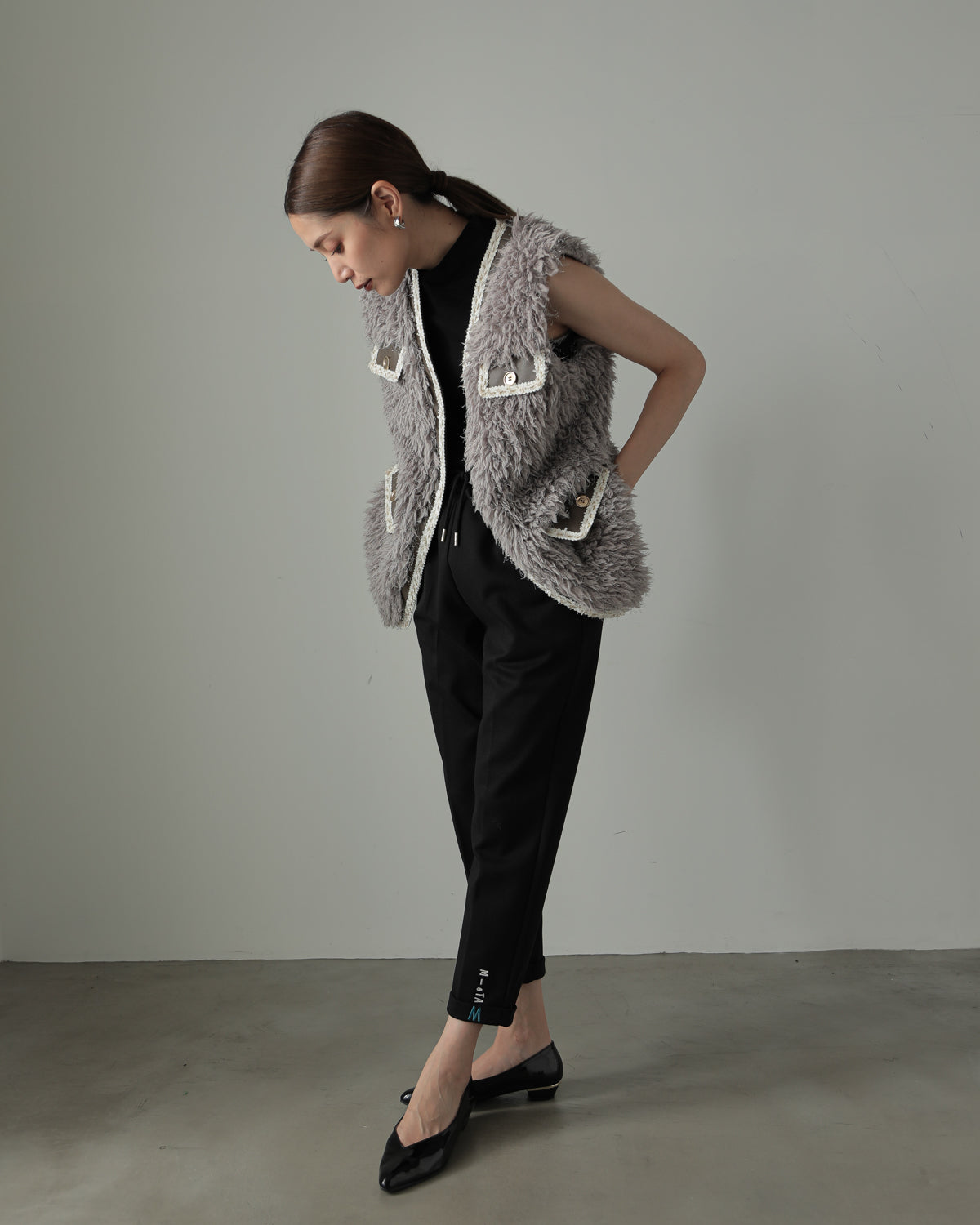 fur vest