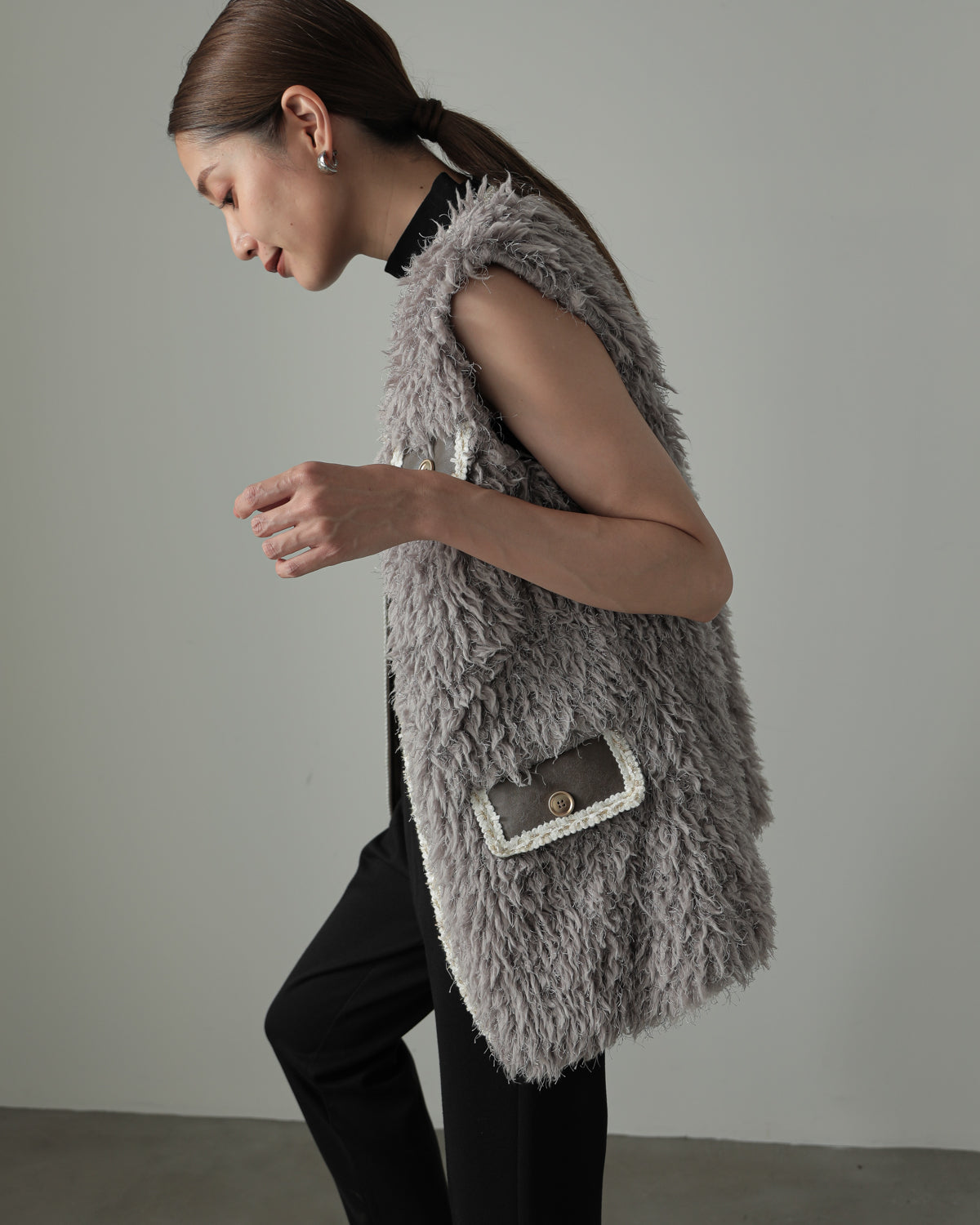 fur vest