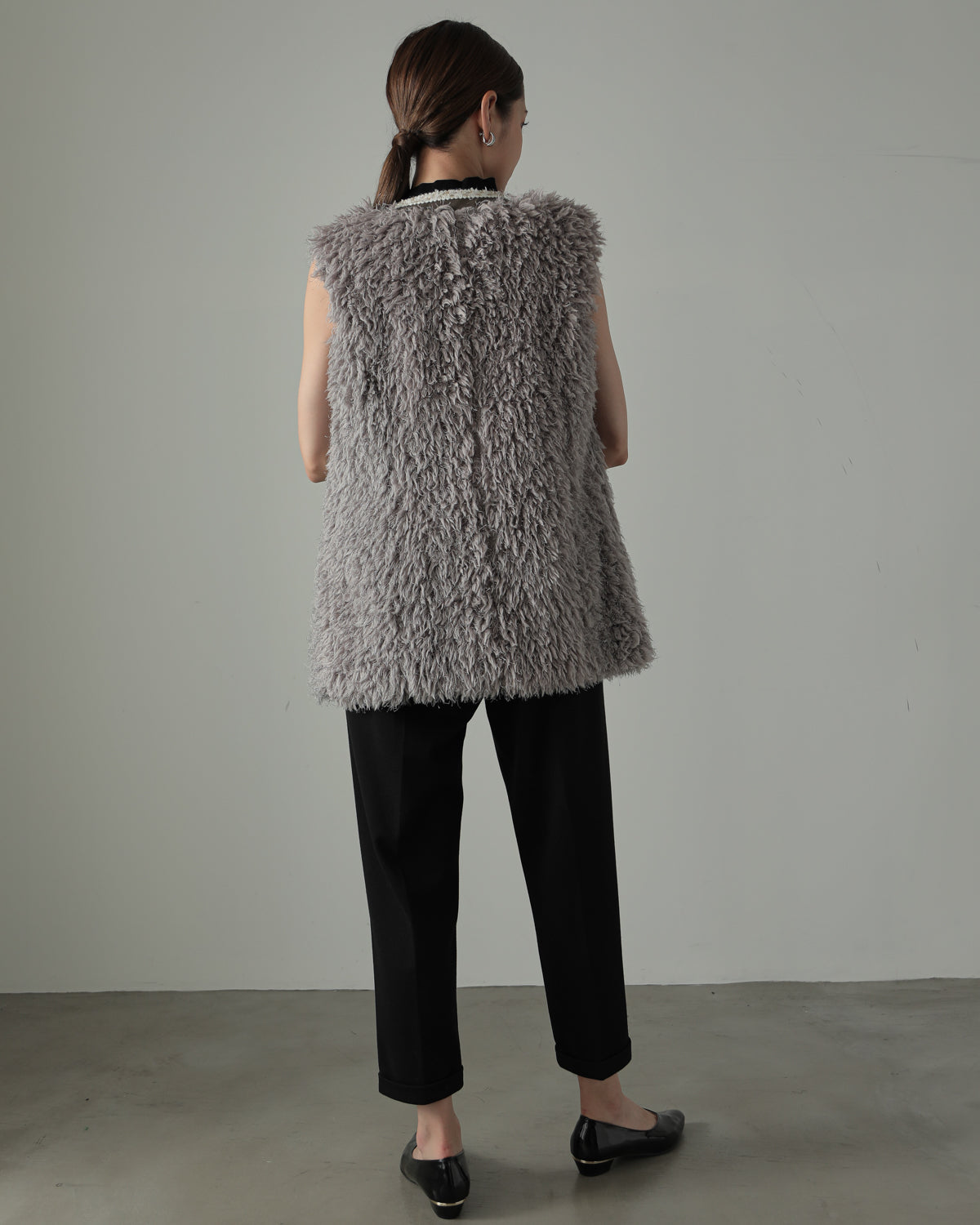 fur vest