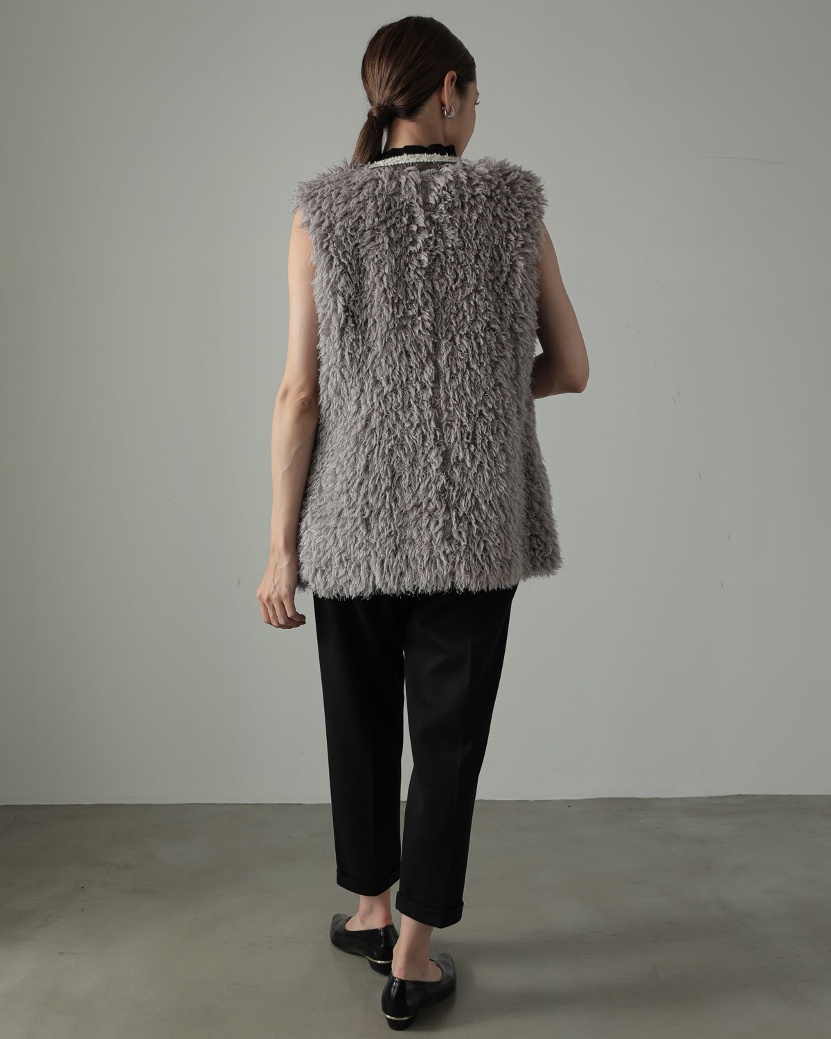 fur vest