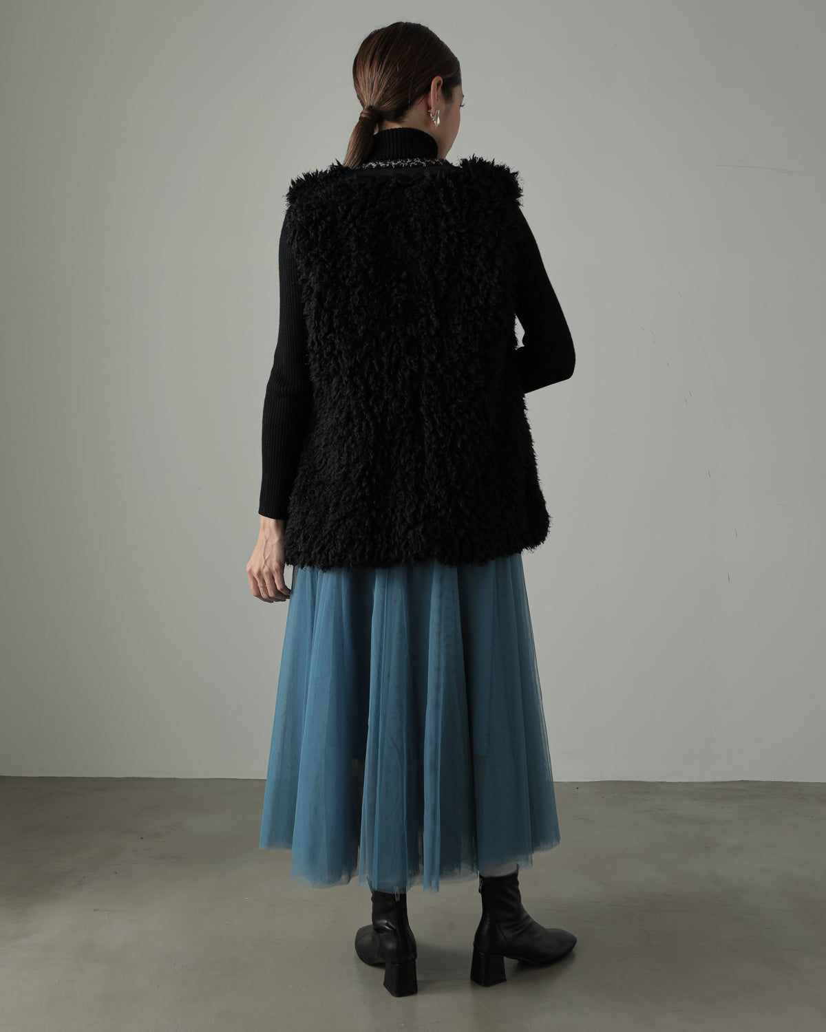 fur vest