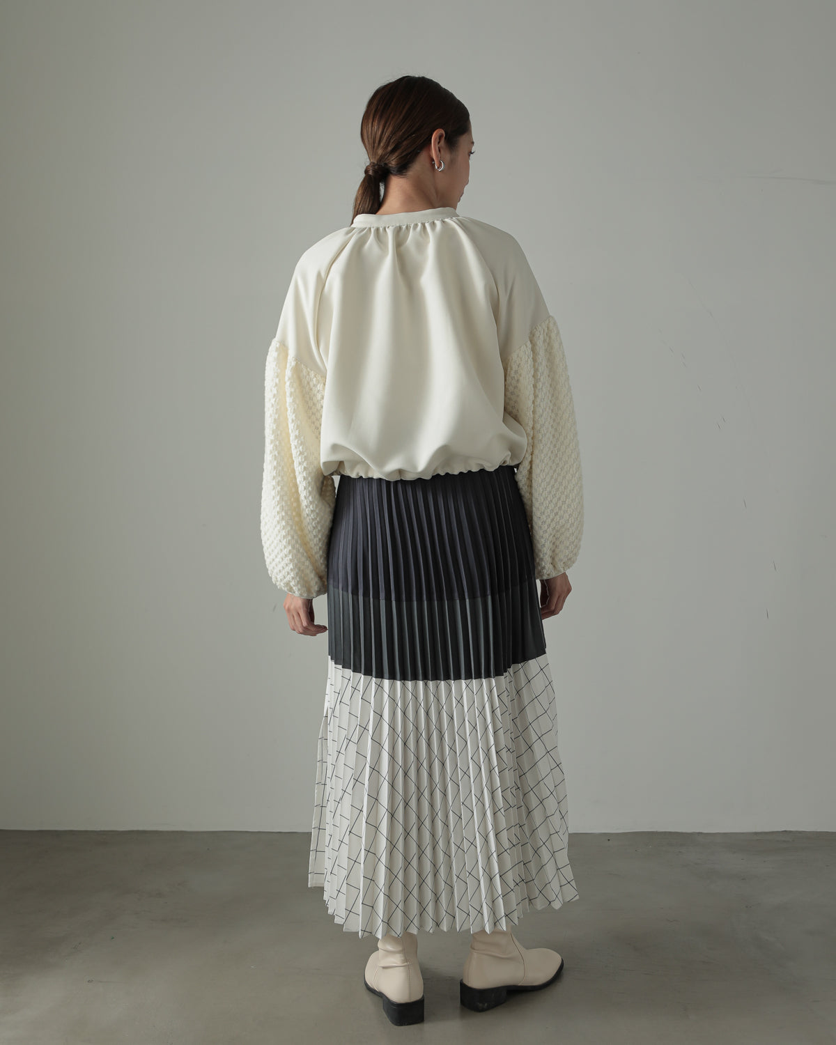 sleeve bulky blouse