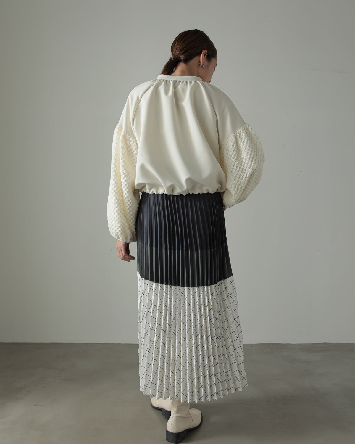 sleeve bulky blouse