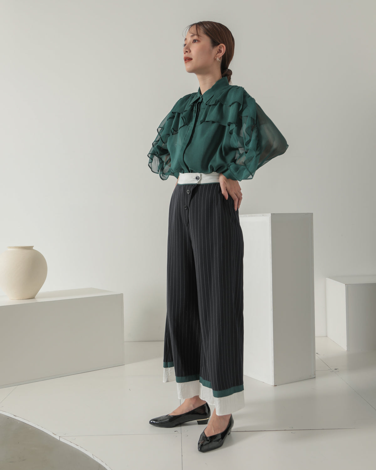 striped pants