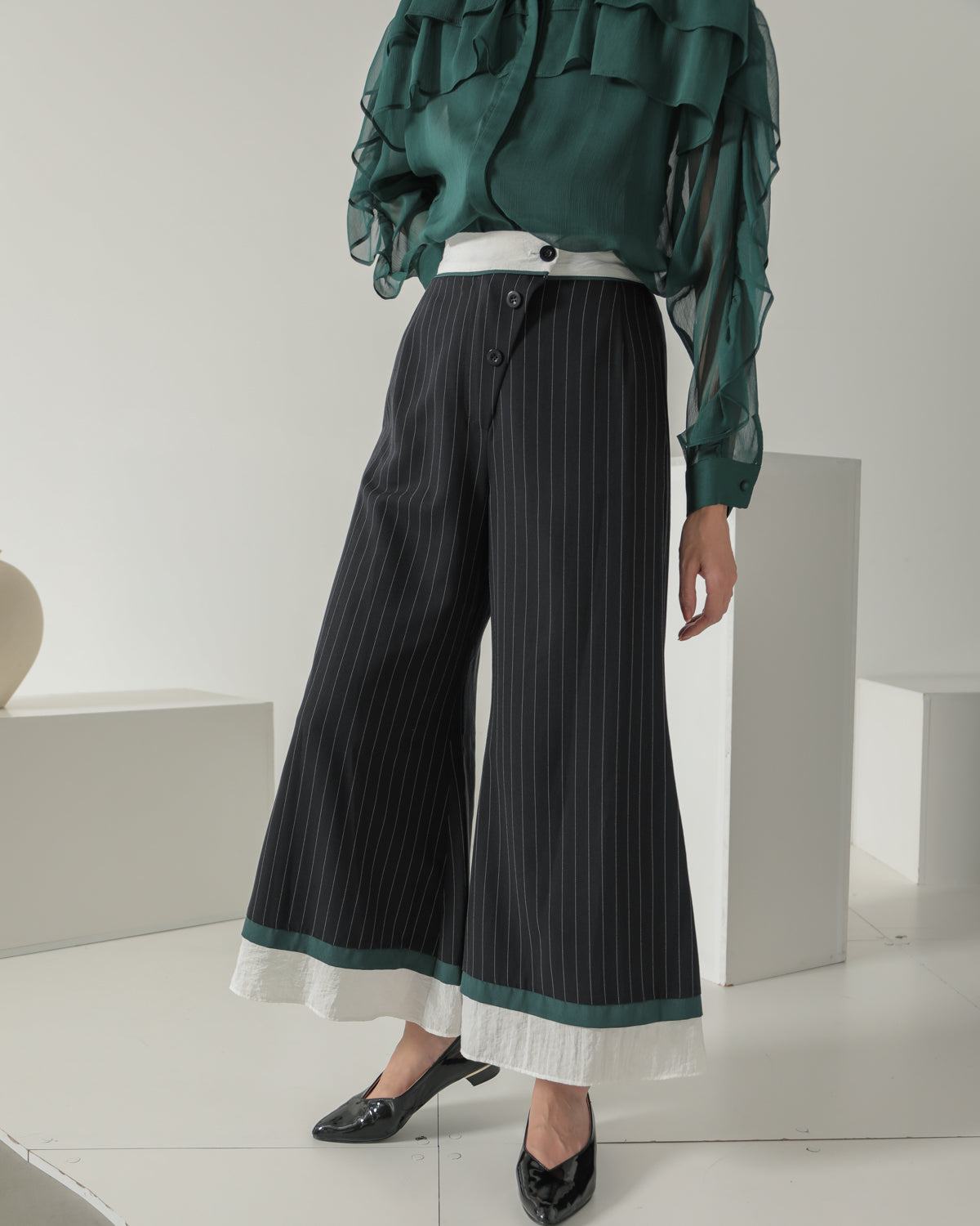striped pants
