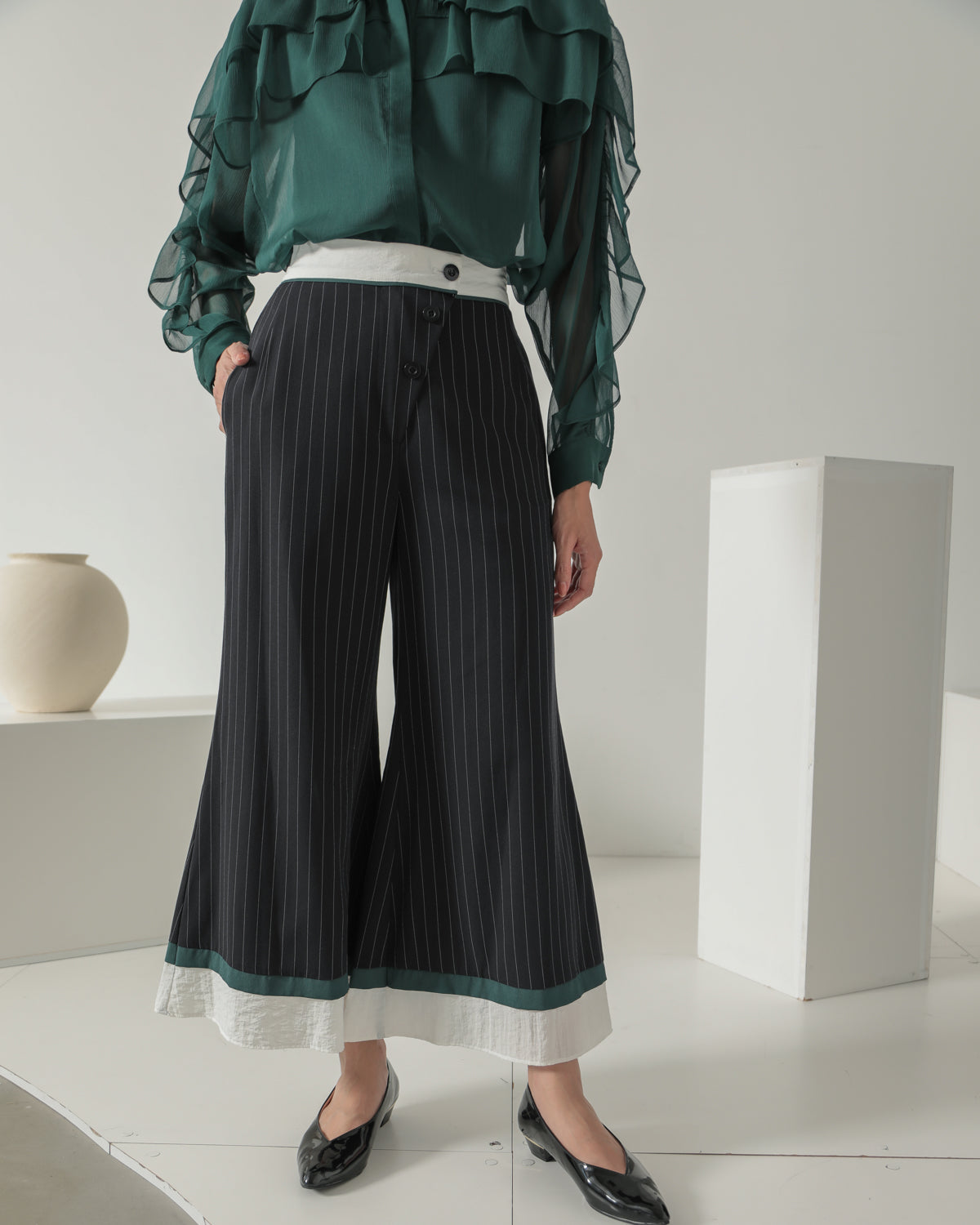 striped pants
