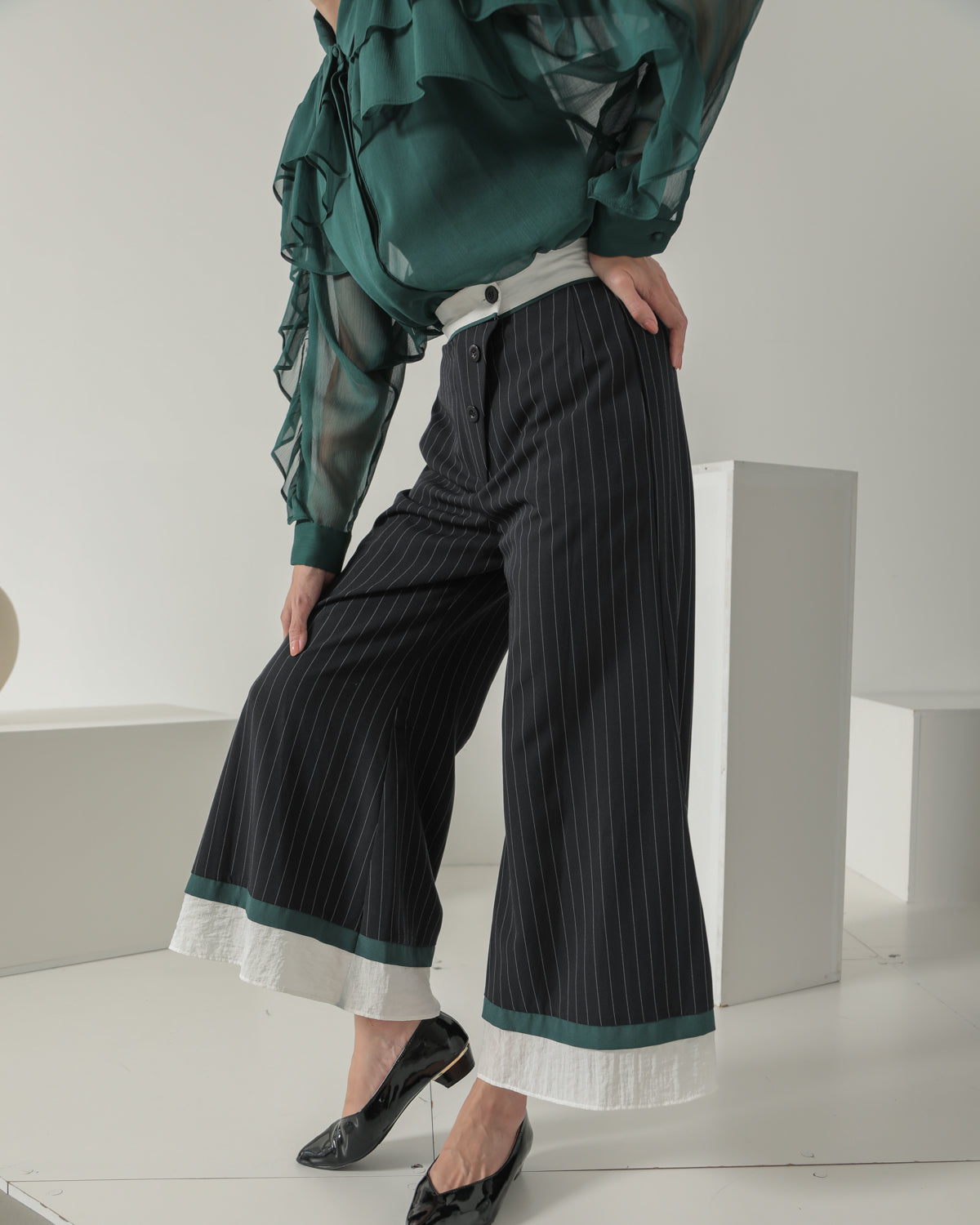 striped pants