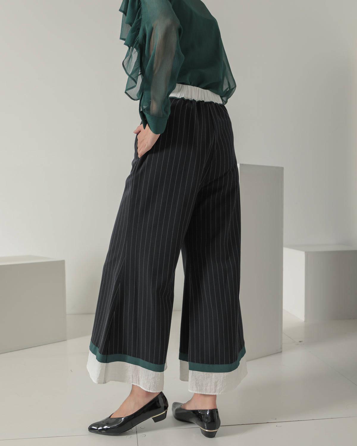 striped pants