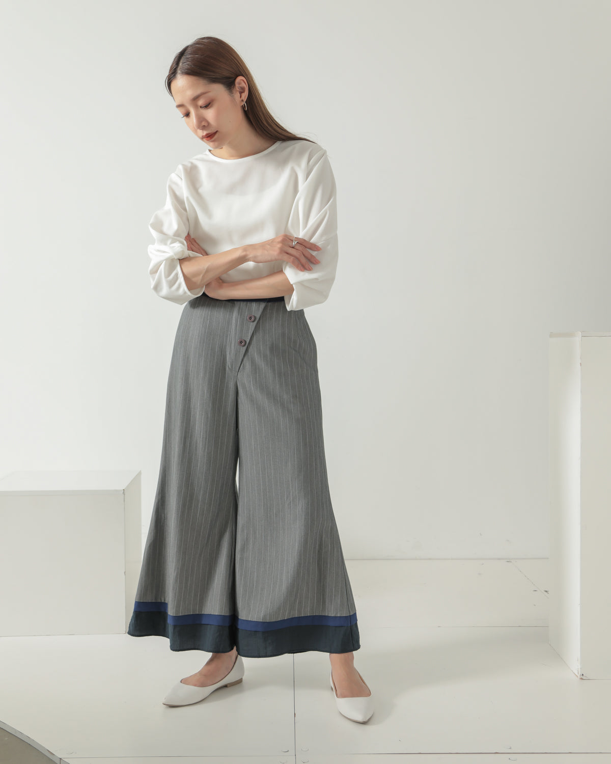 striped pants