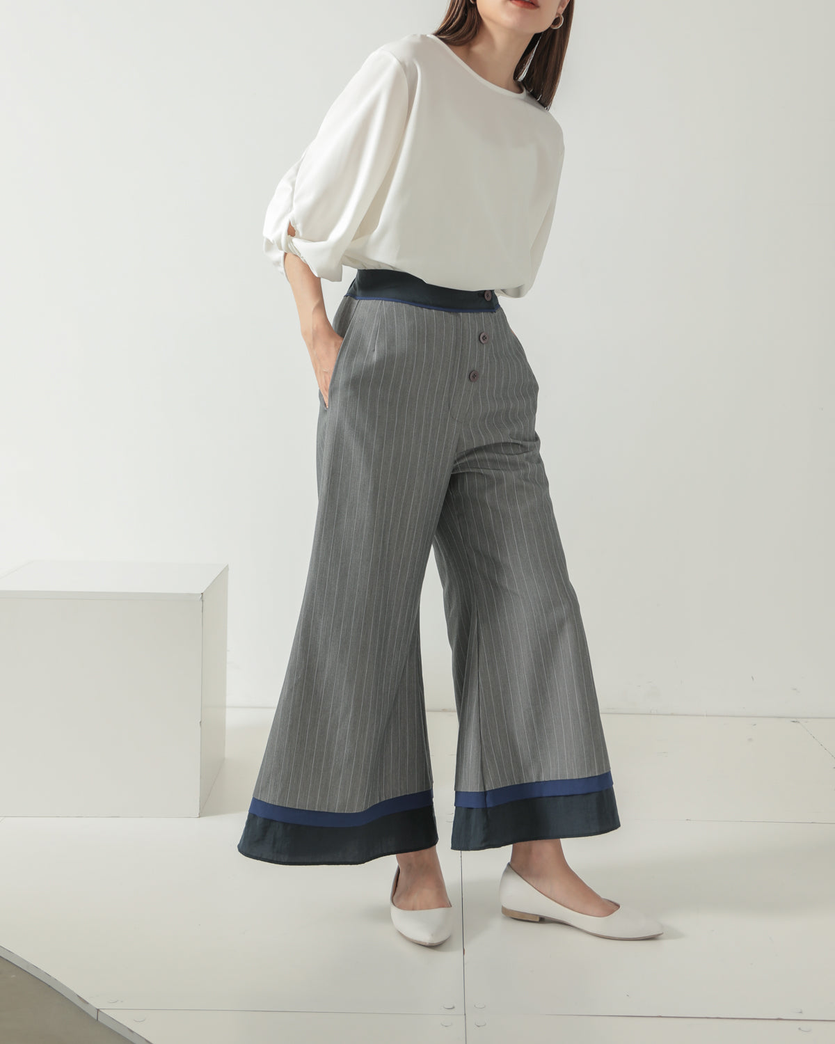 striped pants