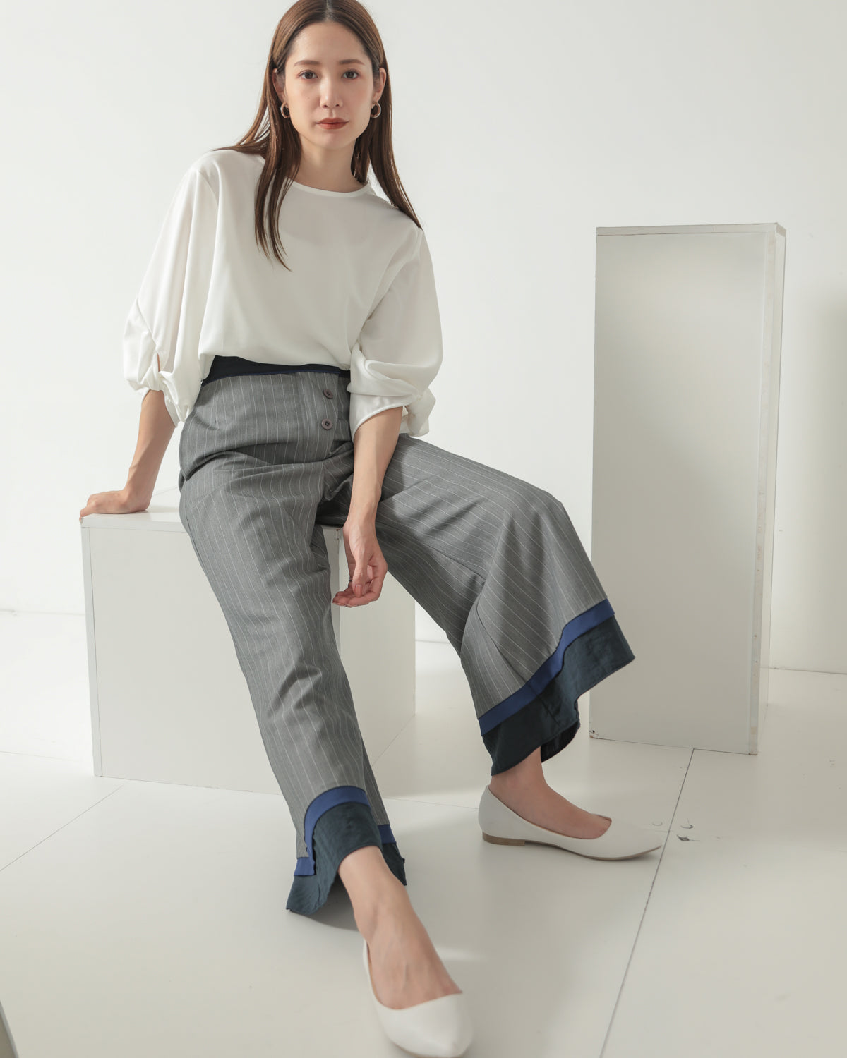 striped pants
