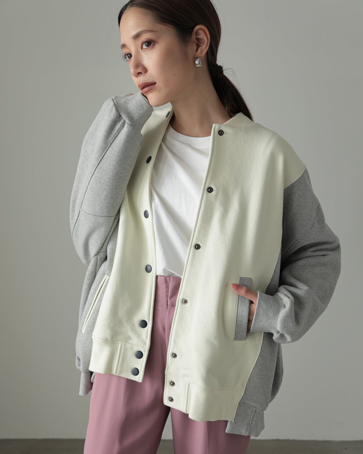 oversized stadium jacket