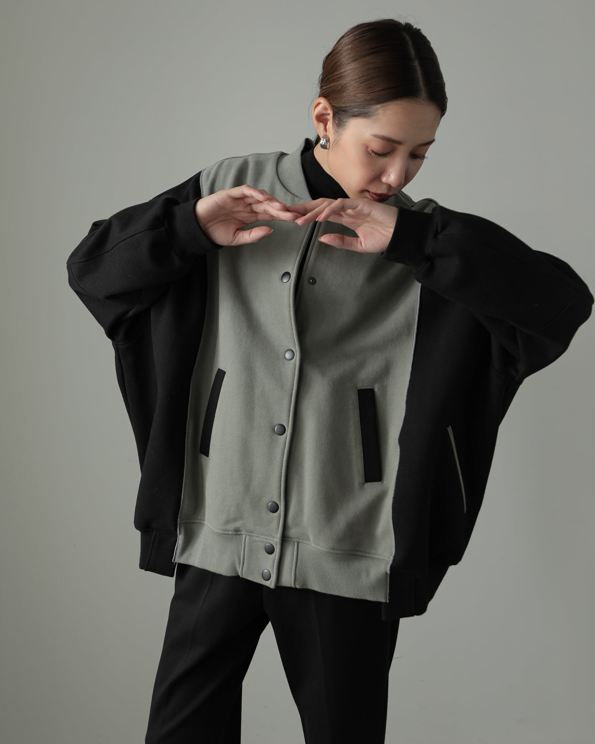 oversized stadium jacket