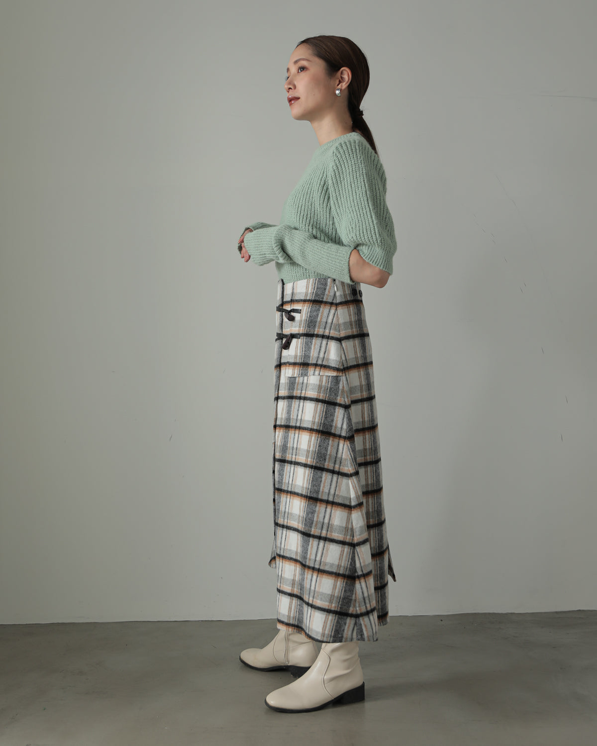 toggle check skirt
