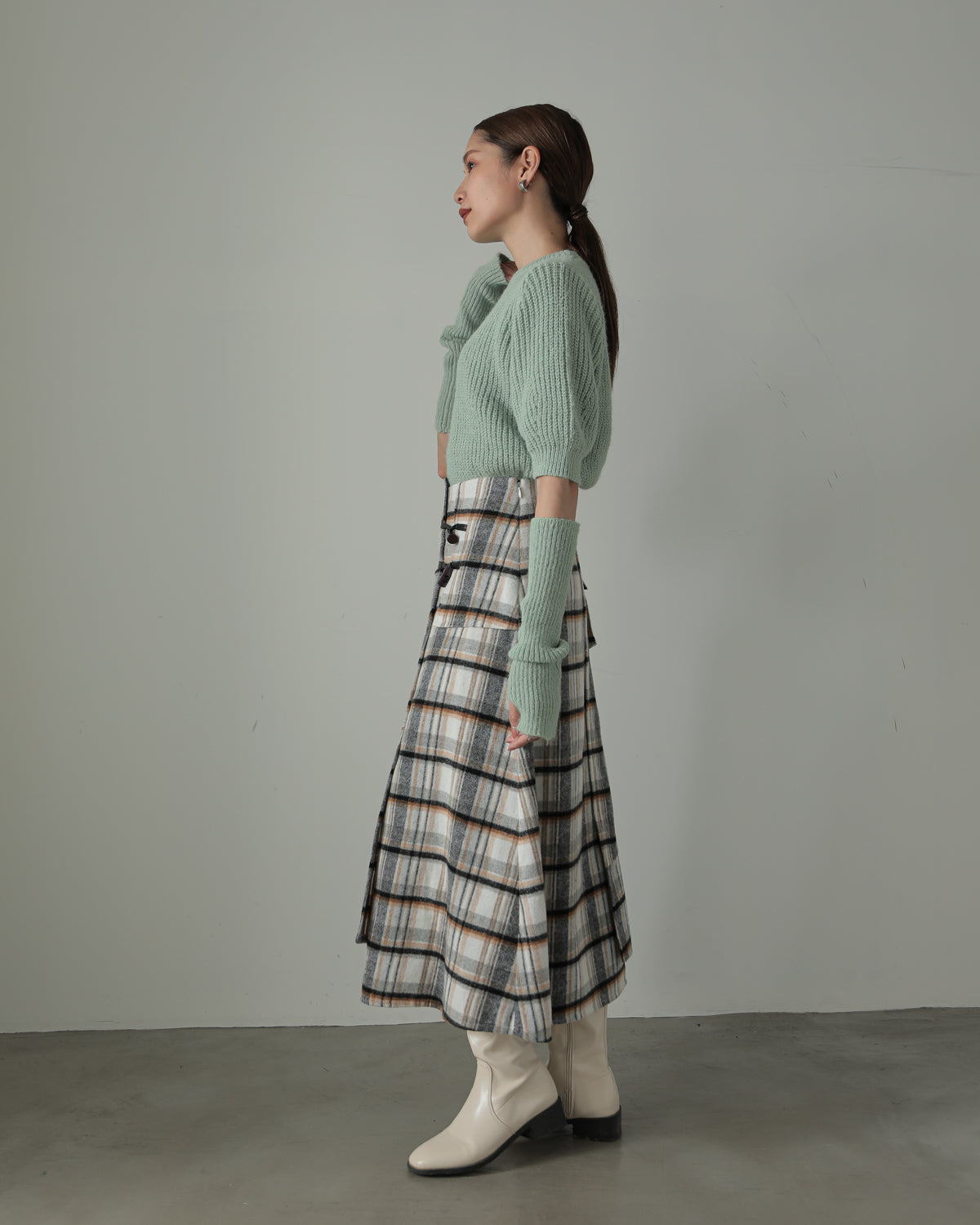 toggle check skirt