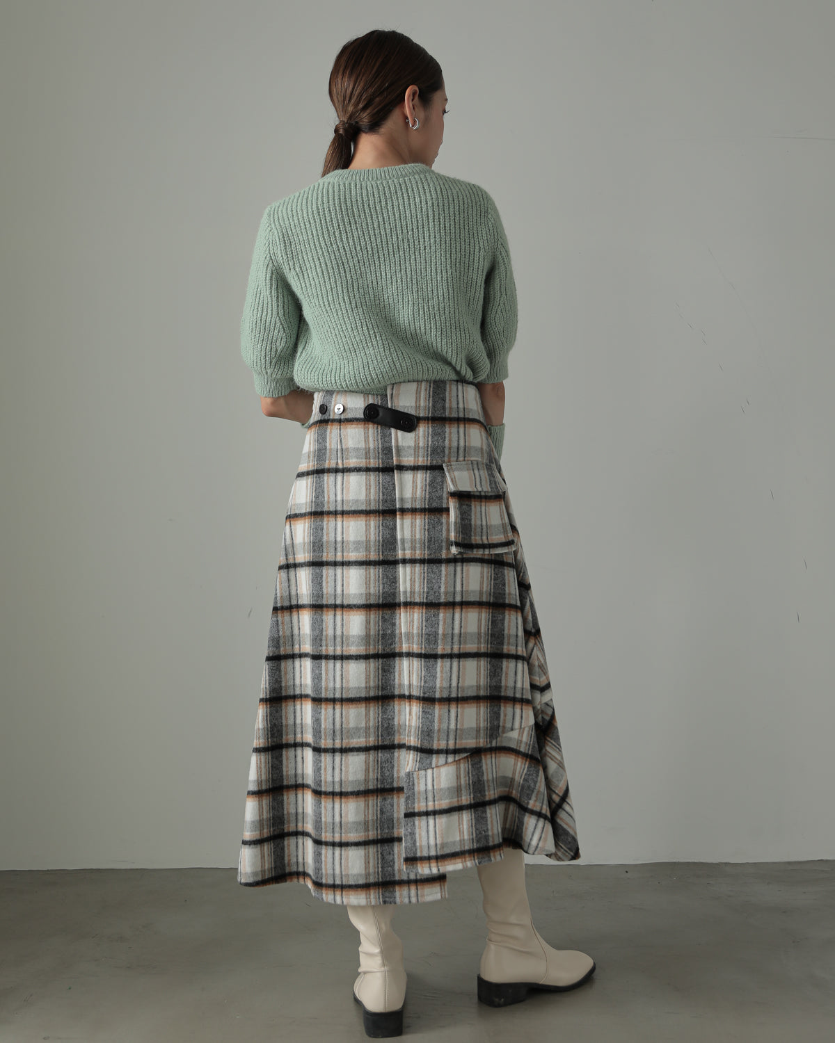 toggle check skirt