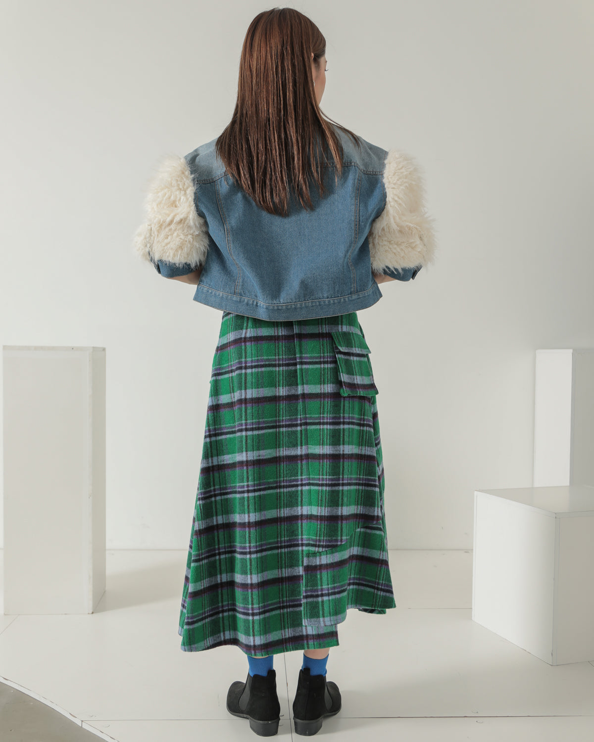 toggle check skirt