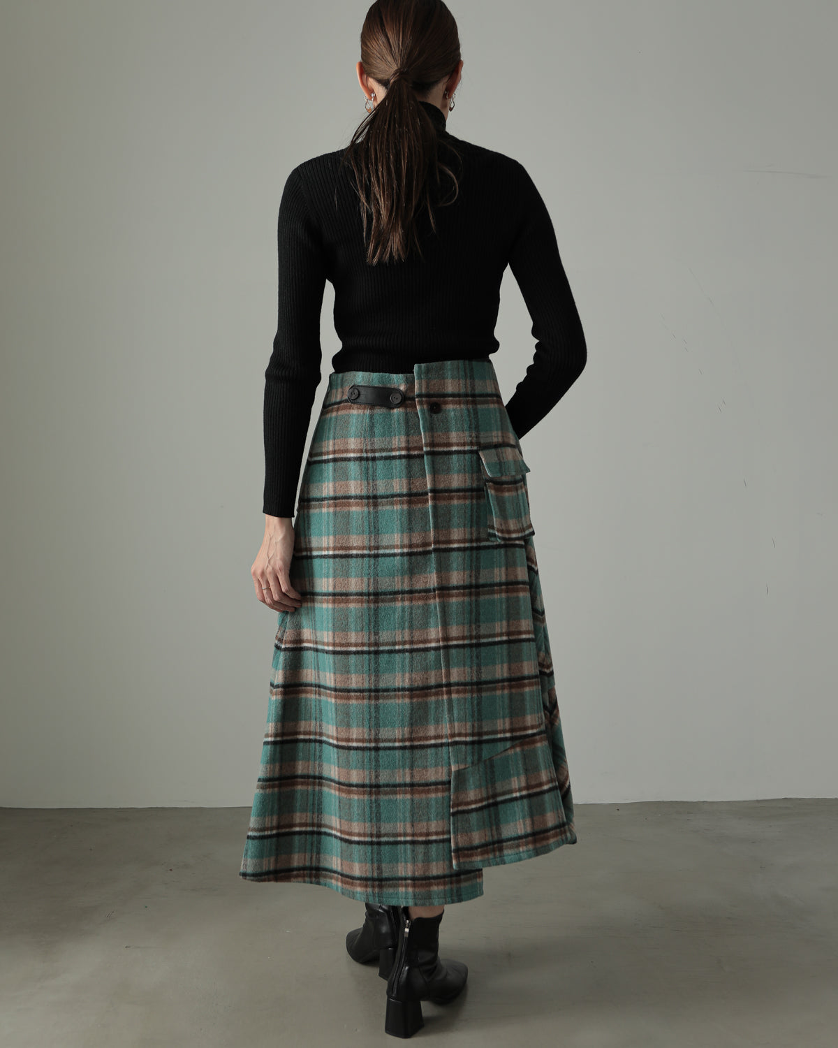 toggle check skirt