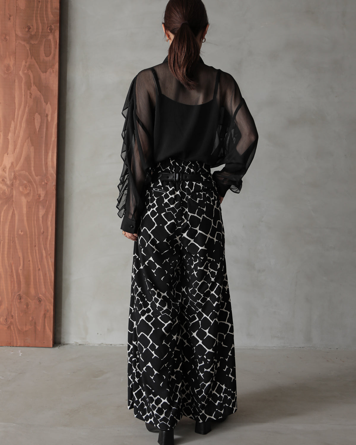 giraffe print PT
