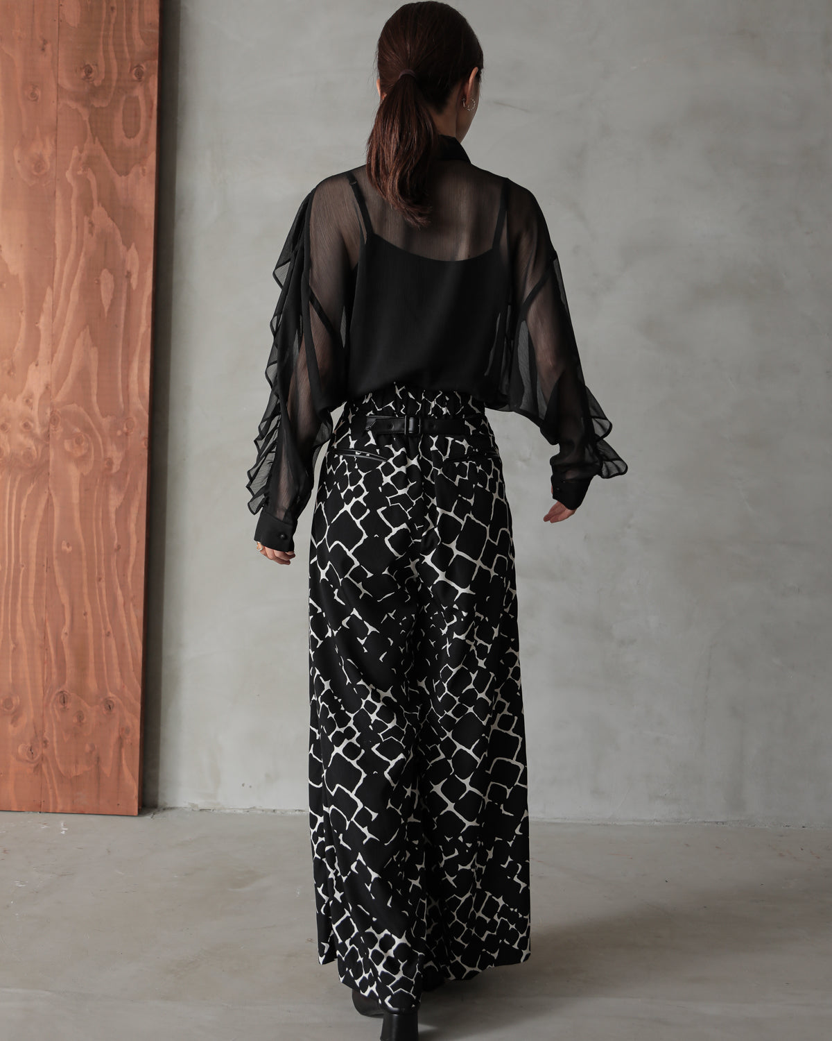 giraffe print PT