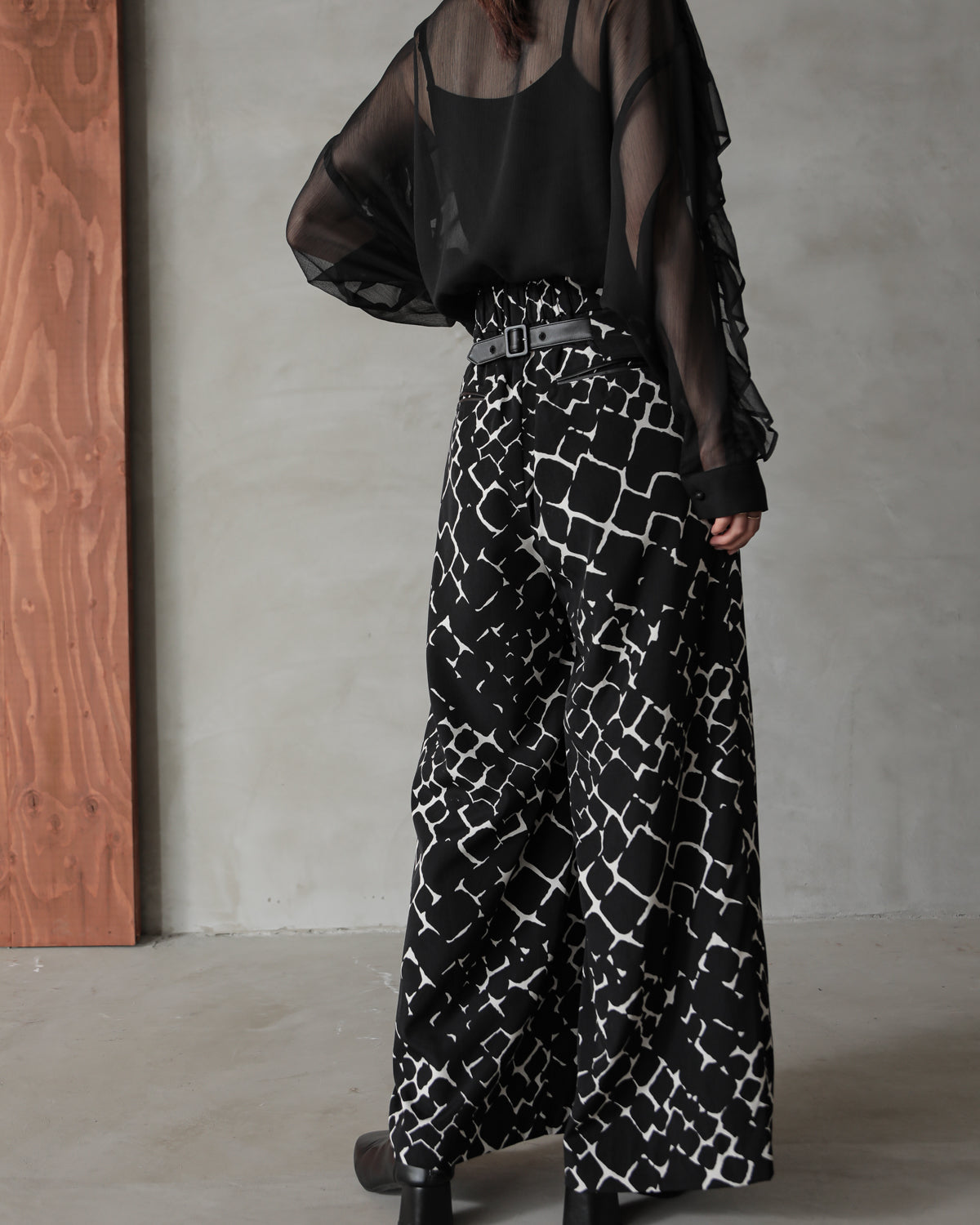 giraffe print PT