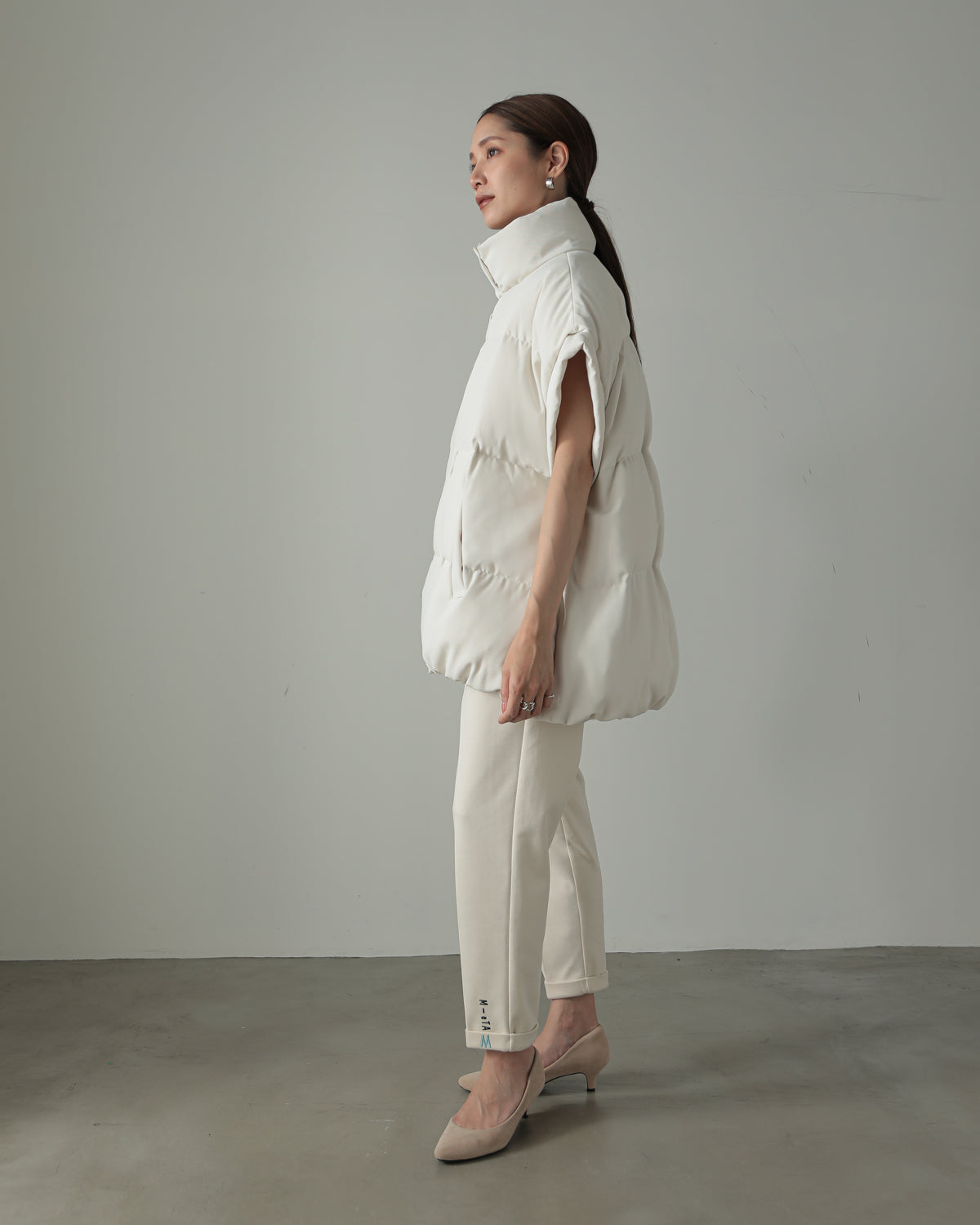 sleeveless down vest
