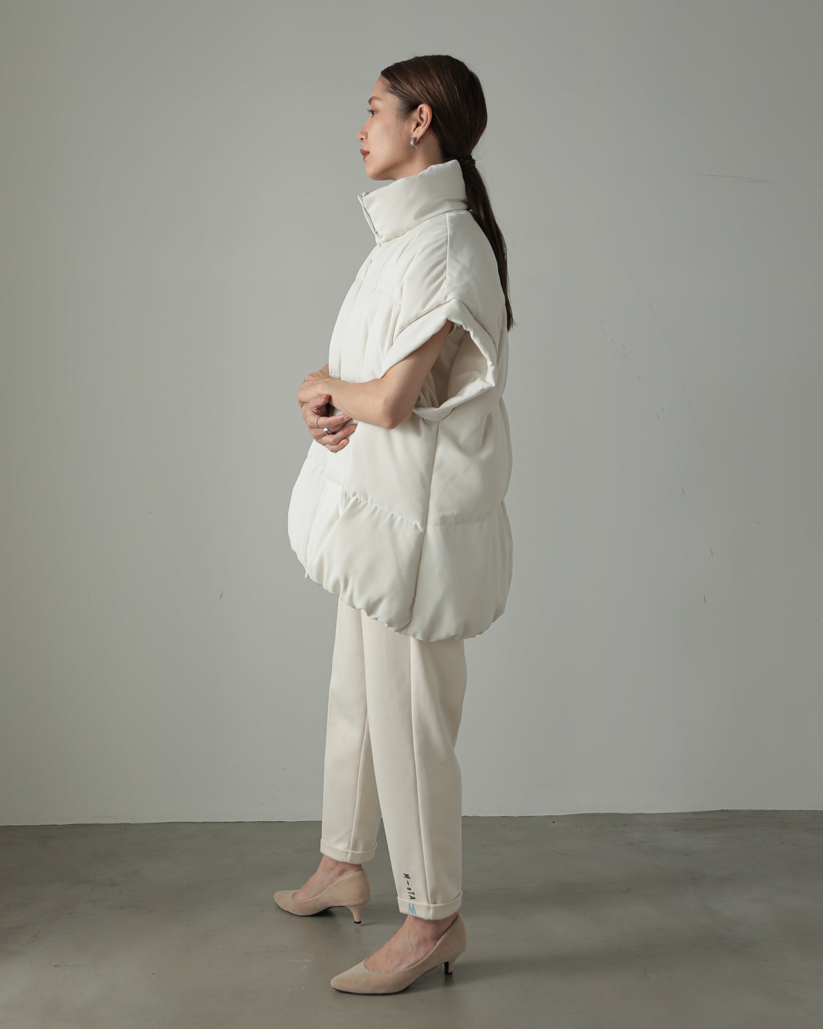 sleeveless down vest