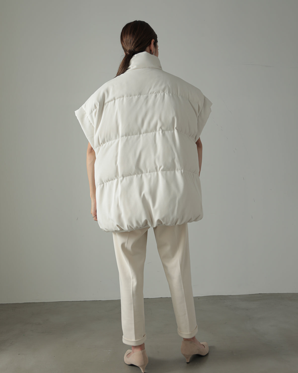 sleeveless down vest