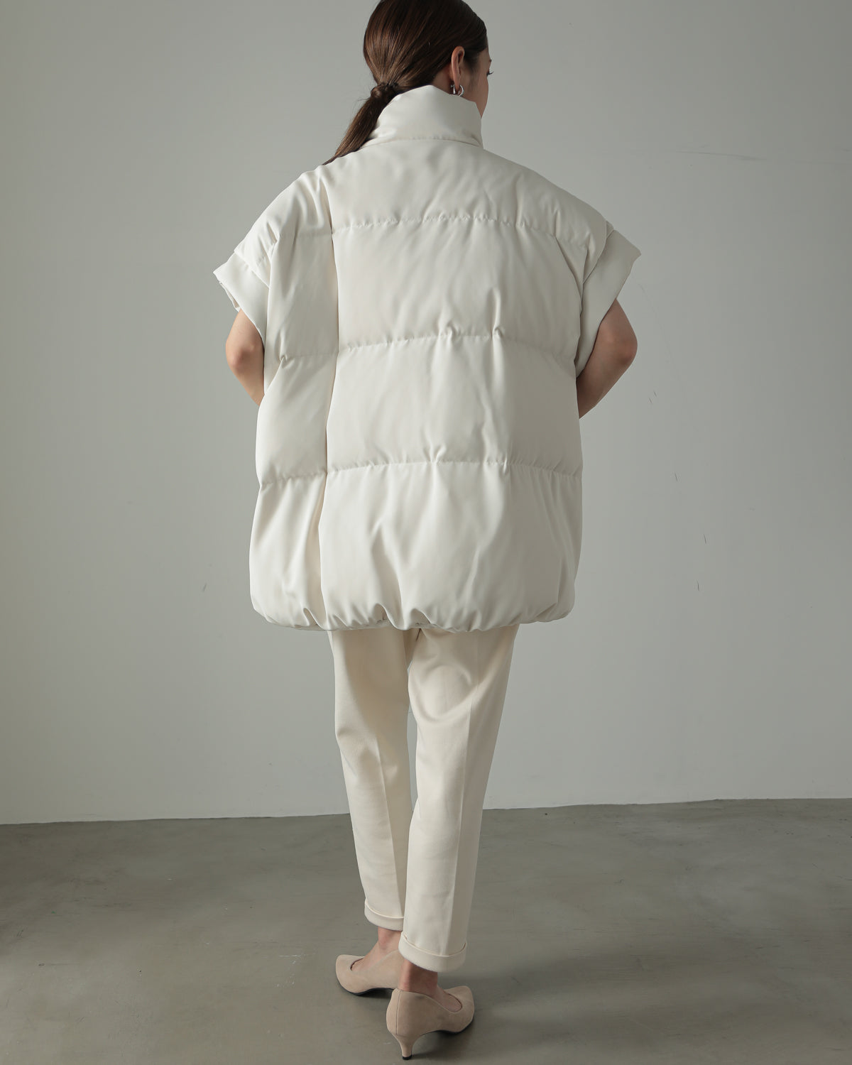 sleeveless down vest