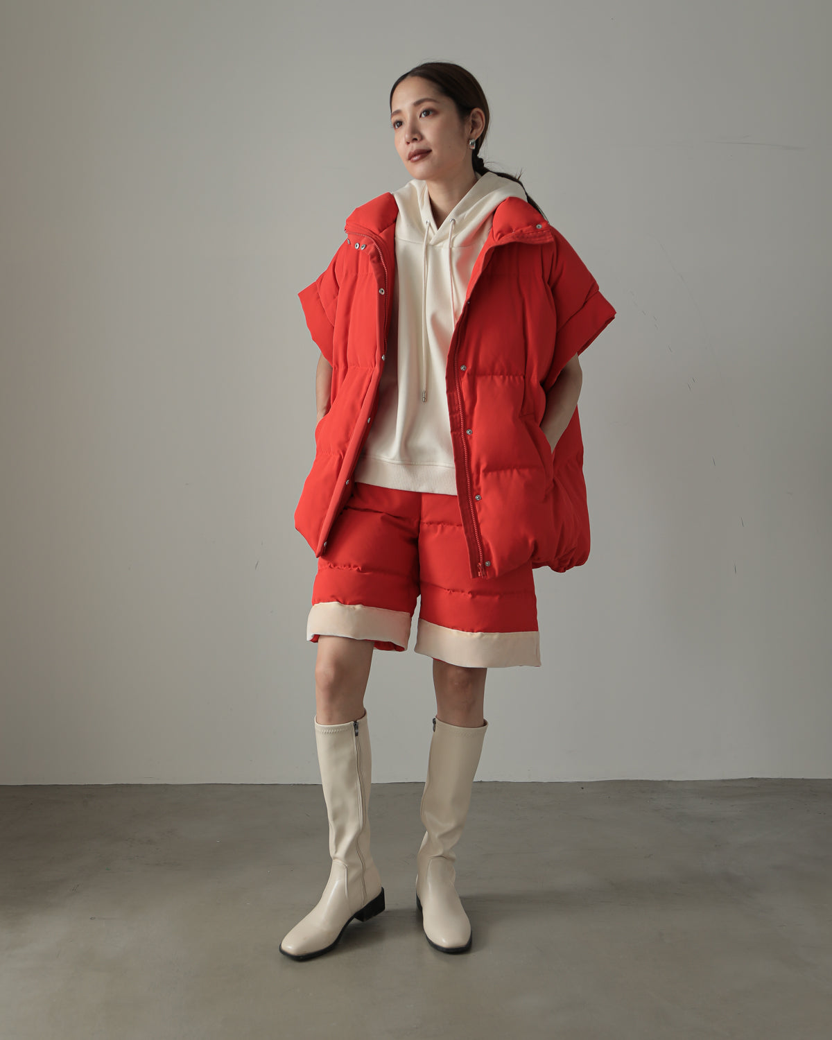 sleeveless down vest