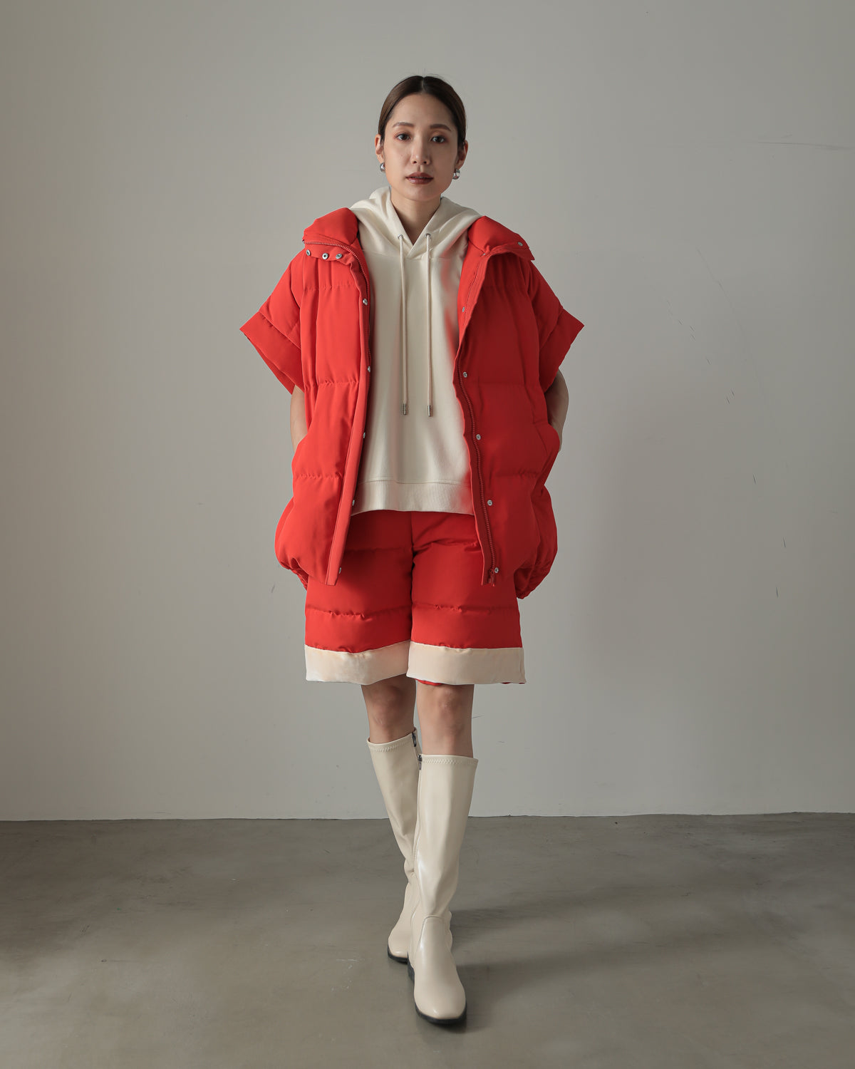 sleeveless down vest