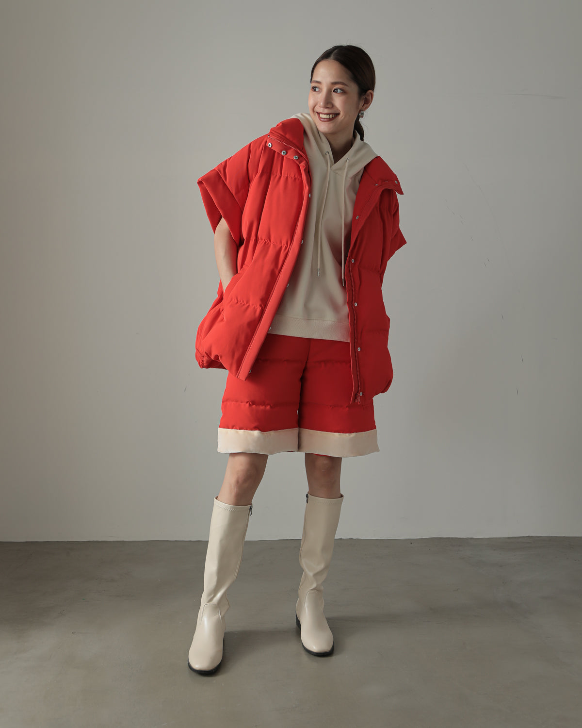 sleeveless down vest