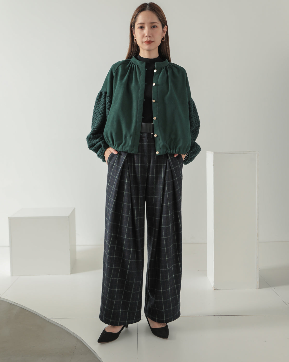 check pants with belt