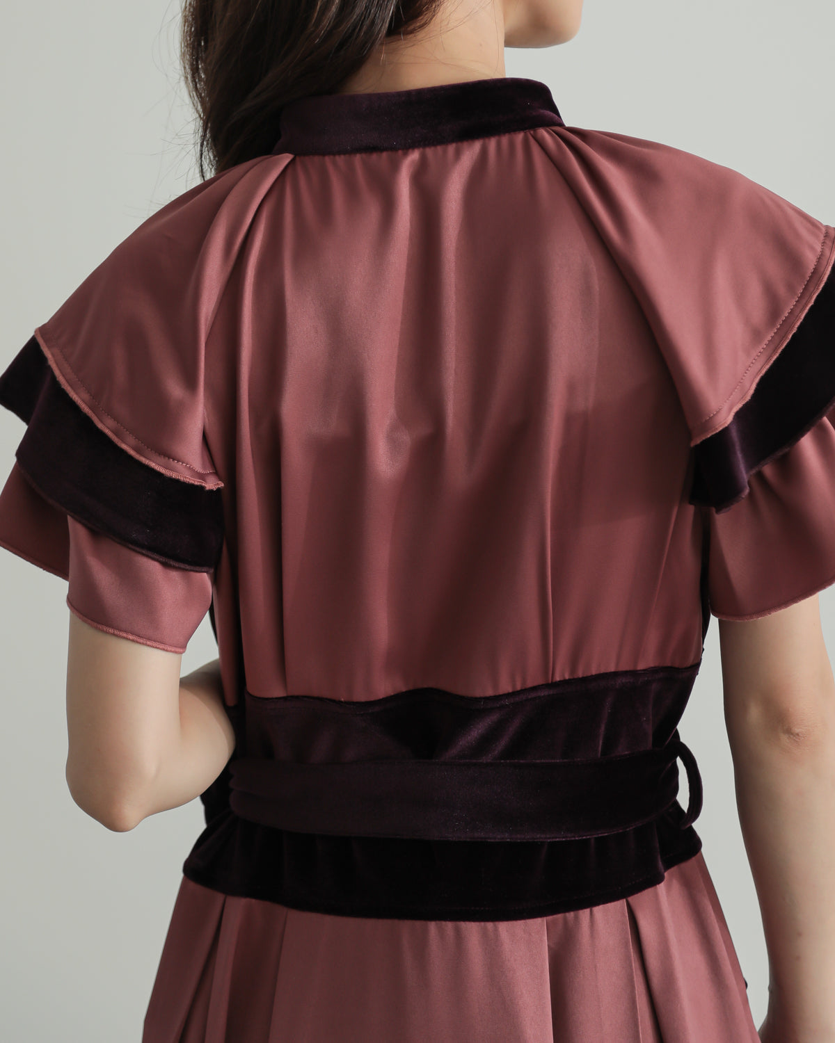 Layered color one piece
