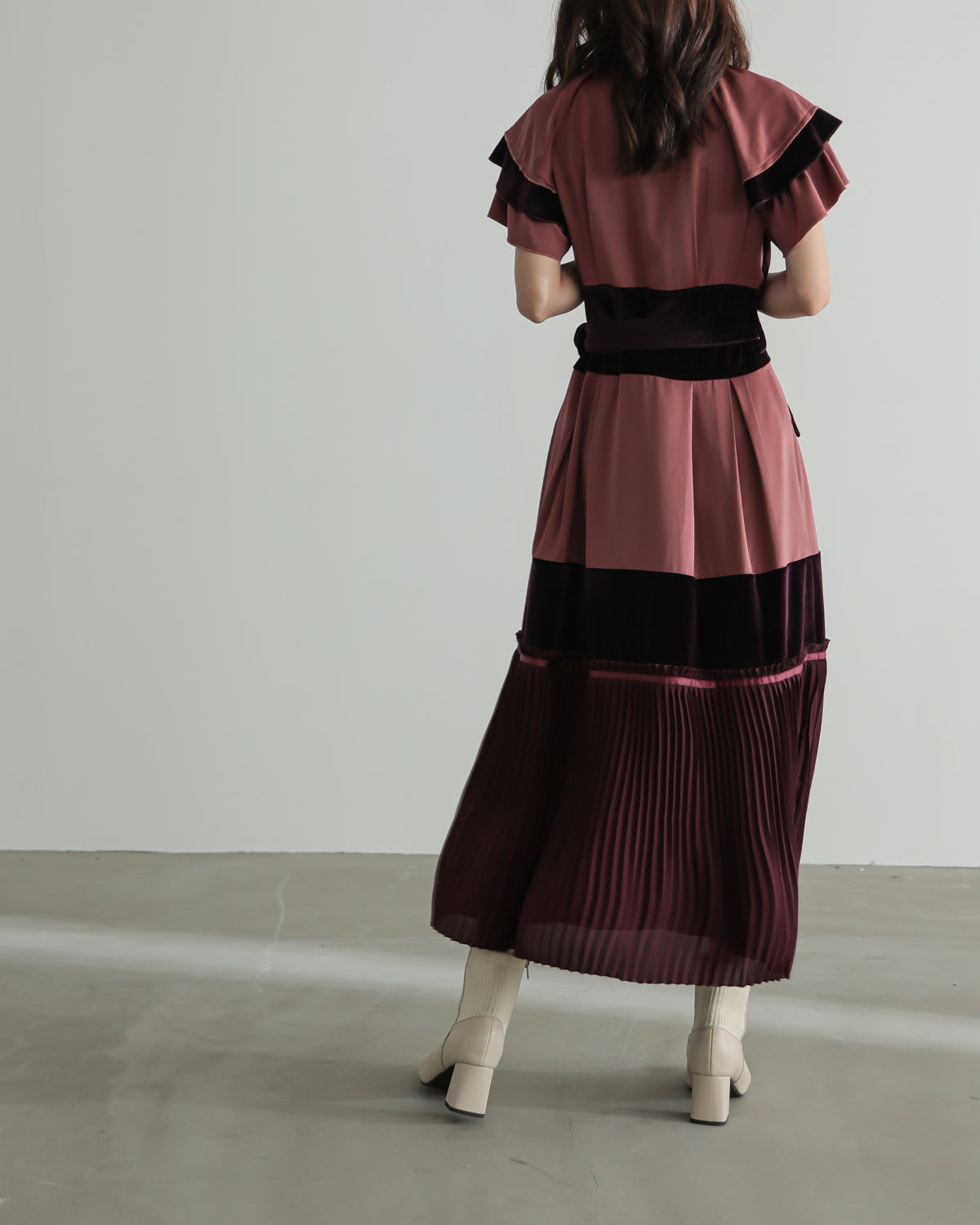 Layered color one piece