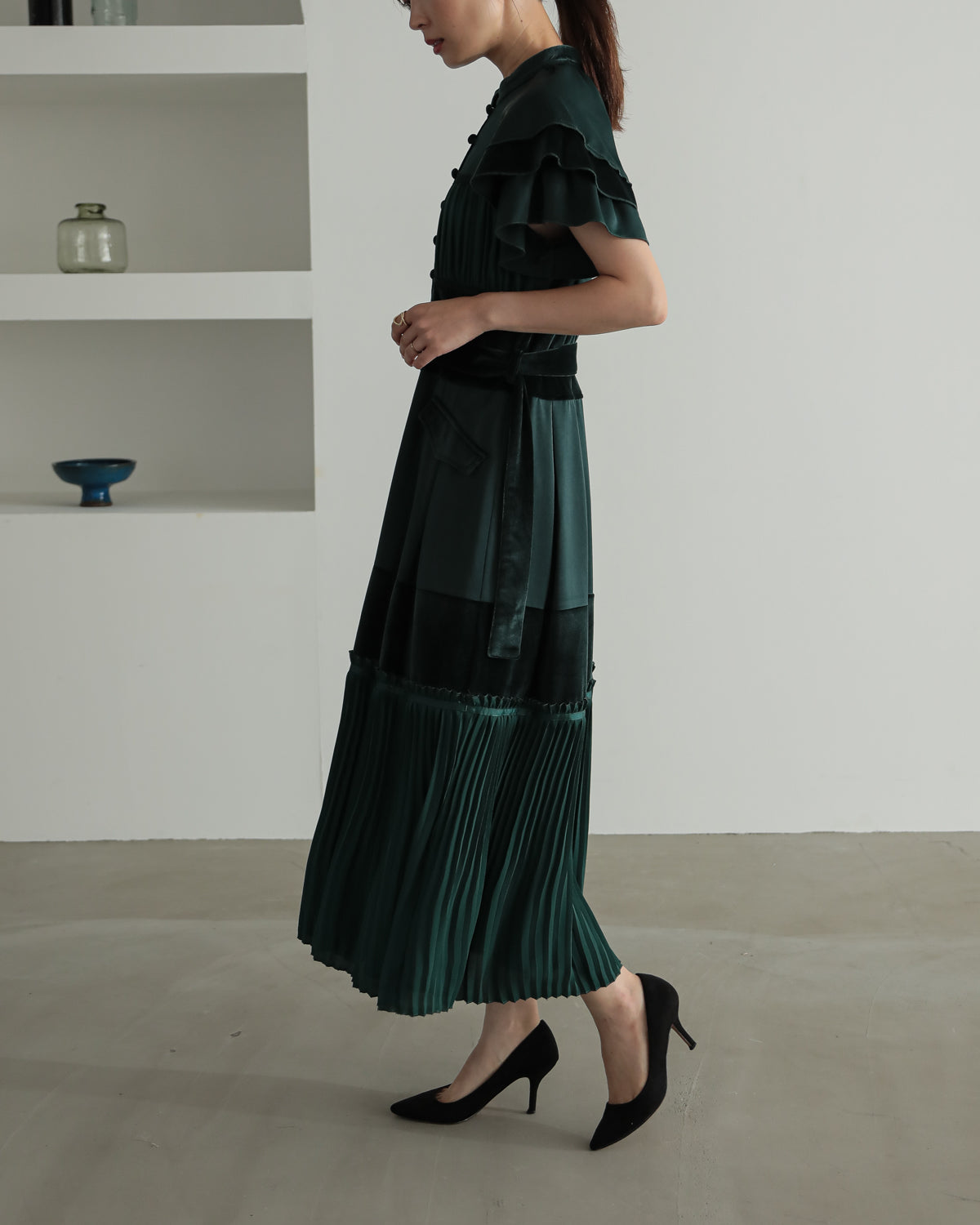 Layered color one piece