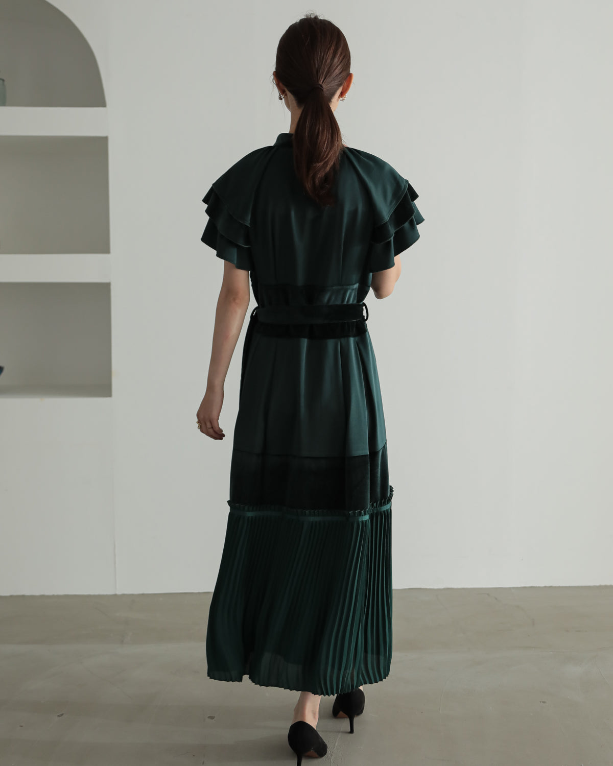 Layered color one piece