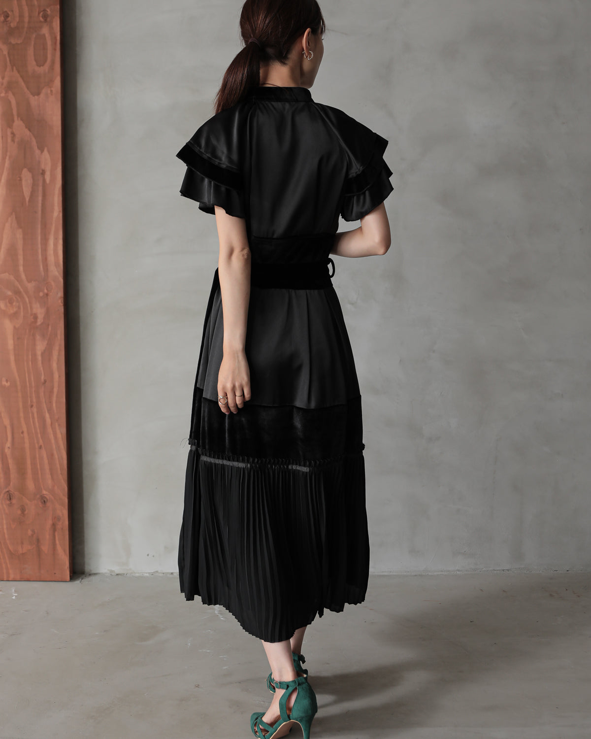 Layered color one piece