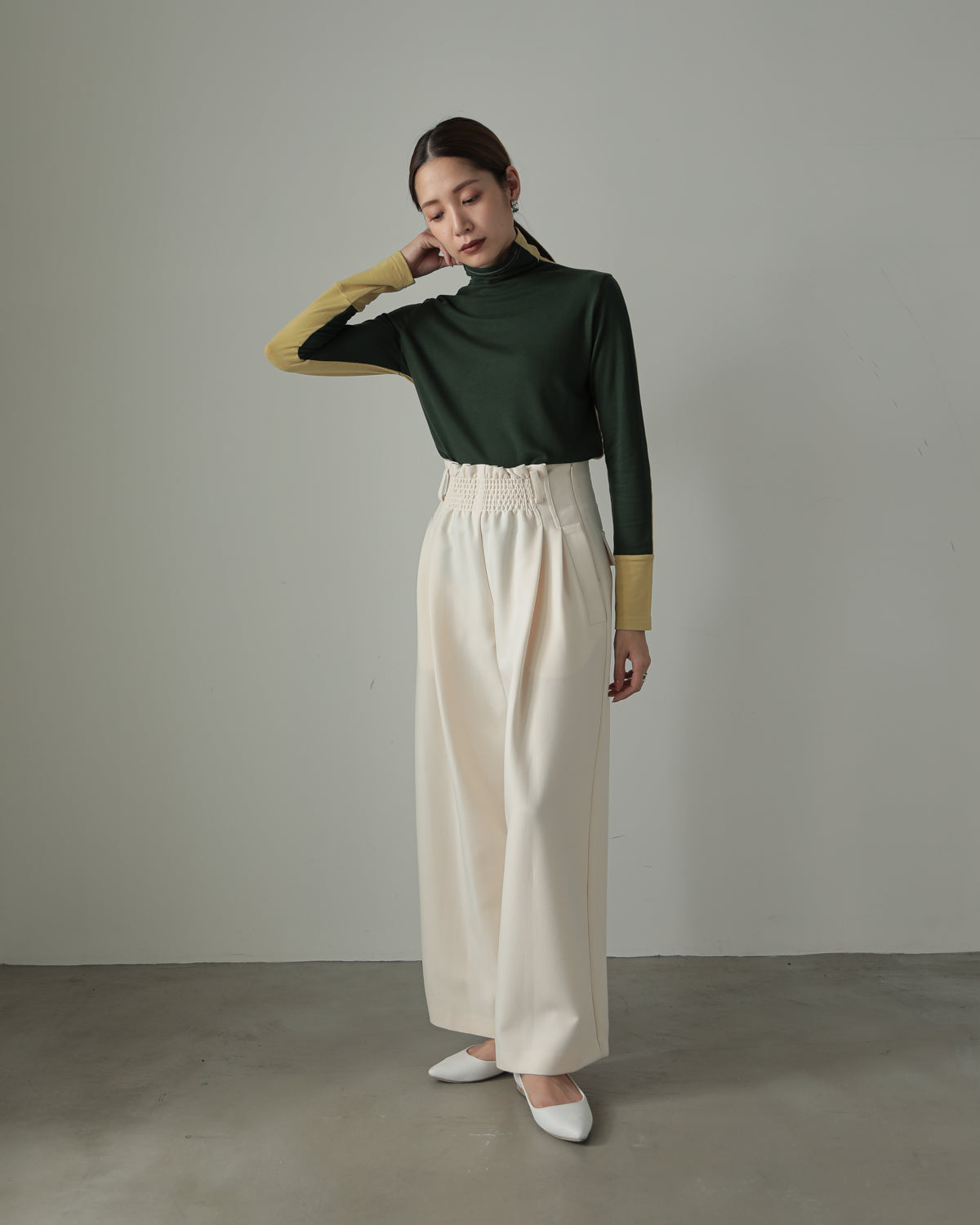 classic bicolor tops