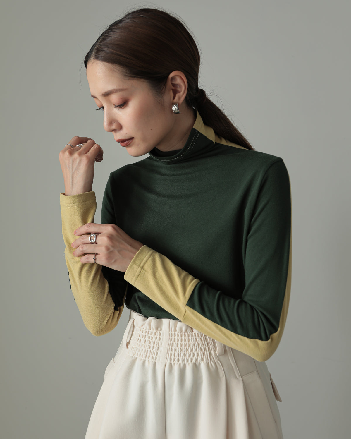 classic bicolor tops