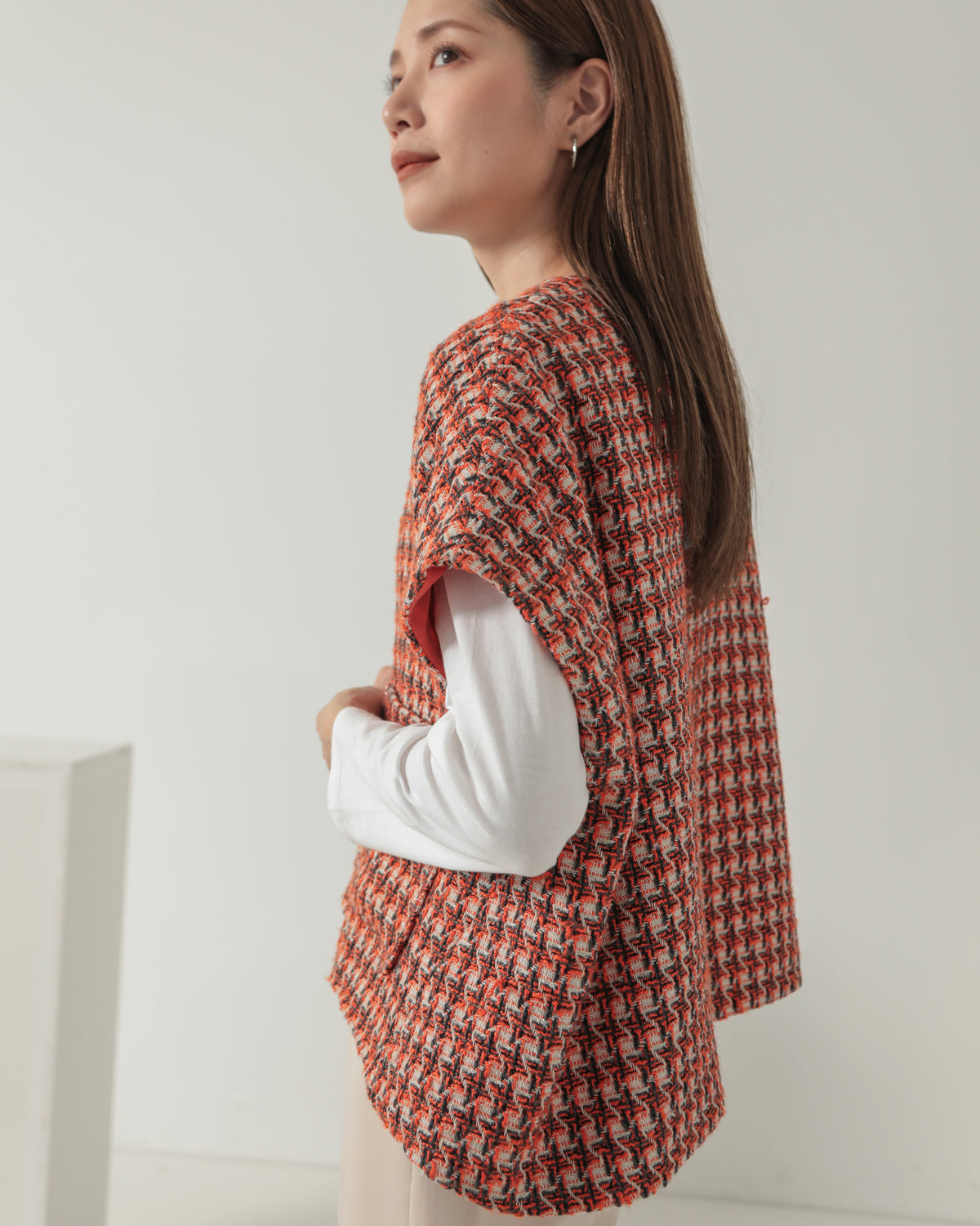 tweed vest
