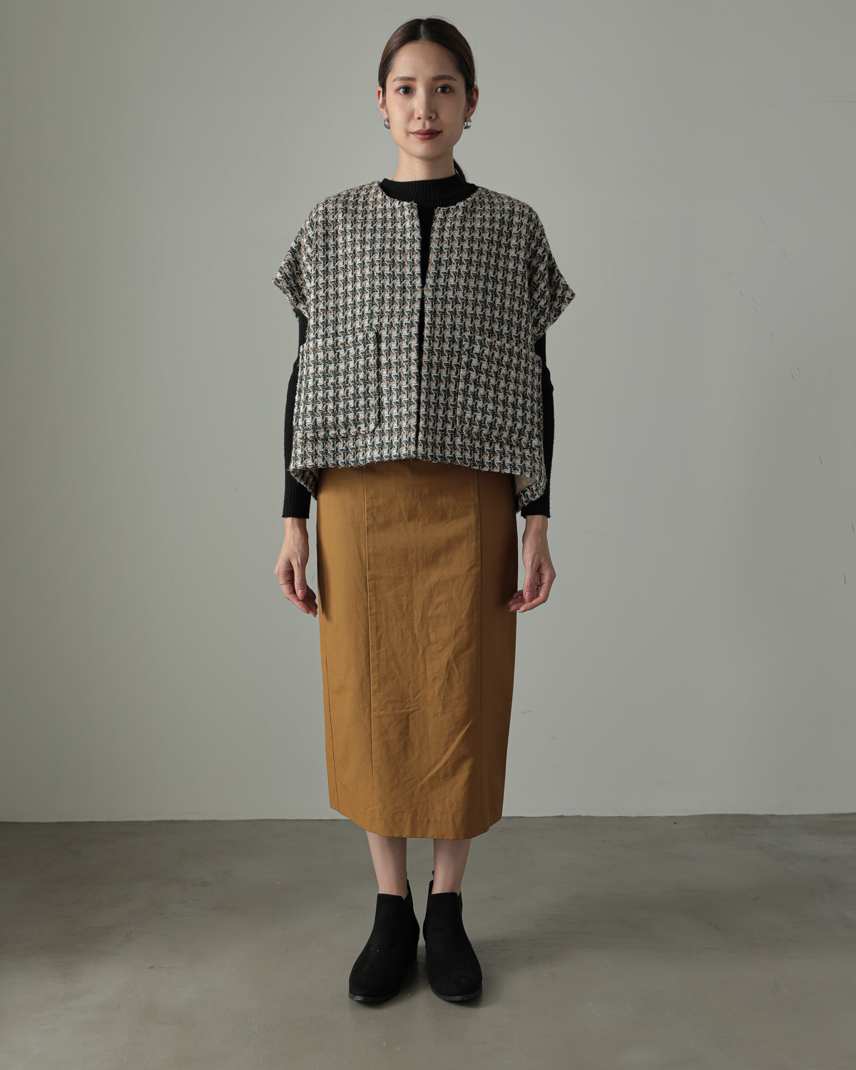 tweed vest