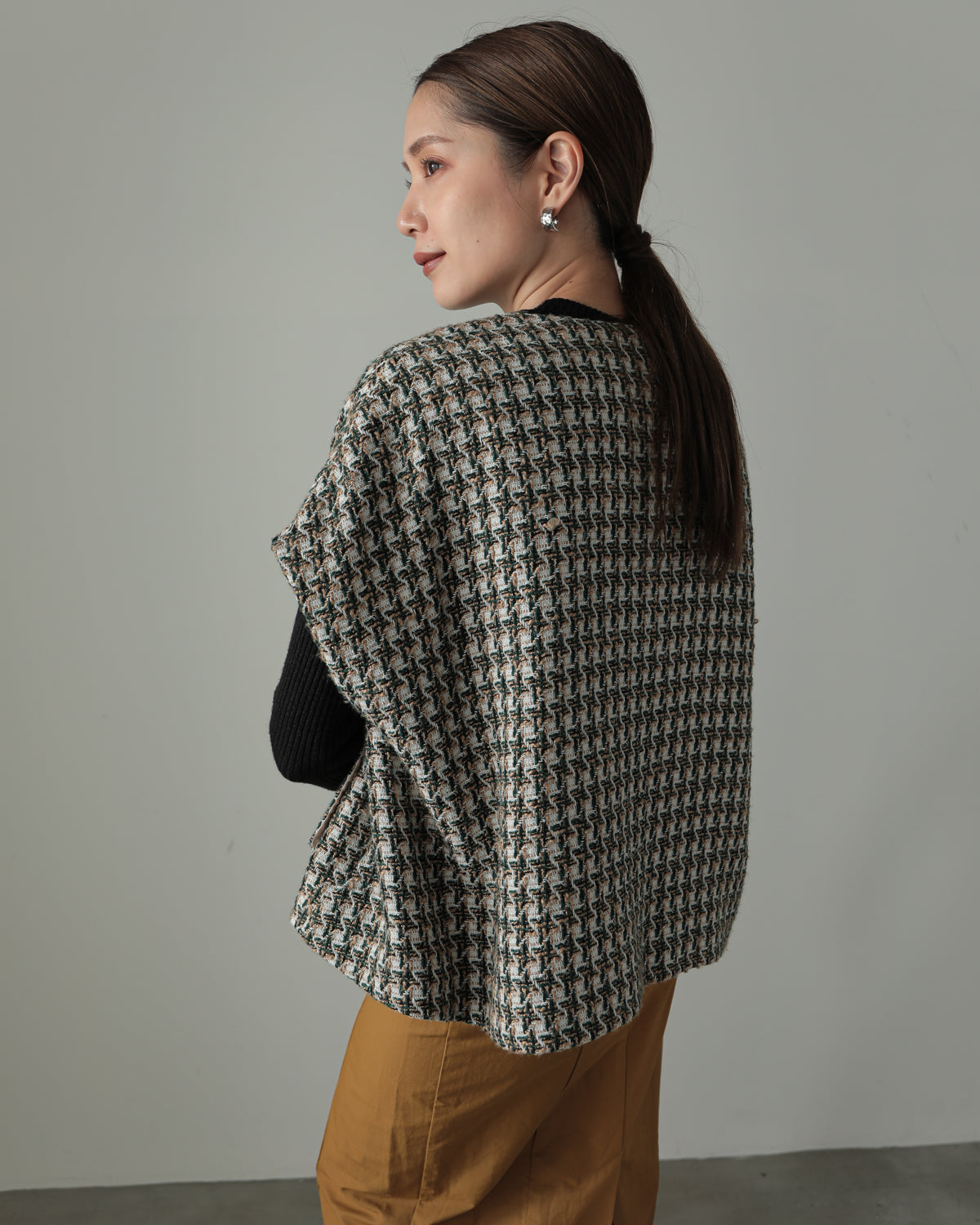 tweed vest