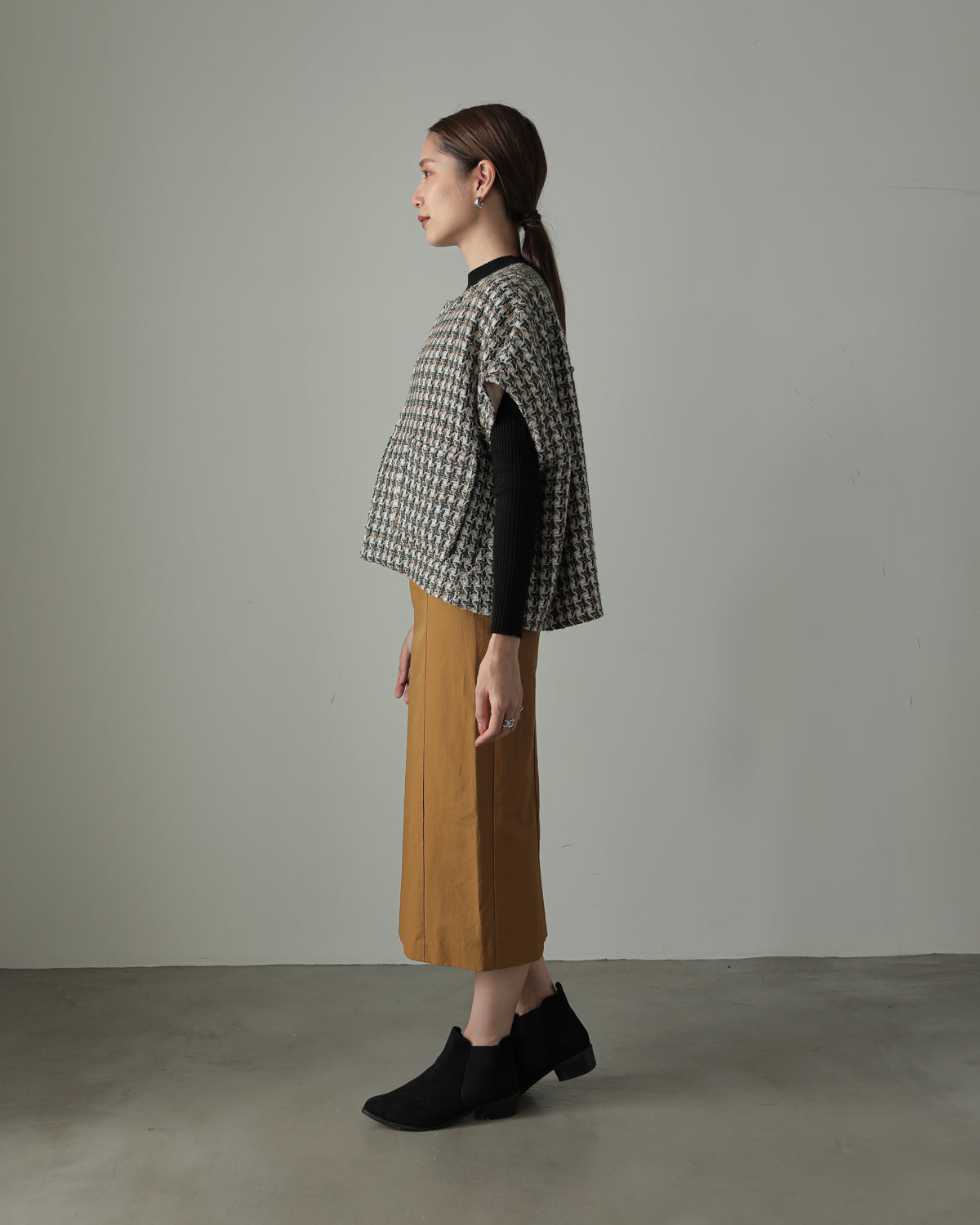 tweed vest