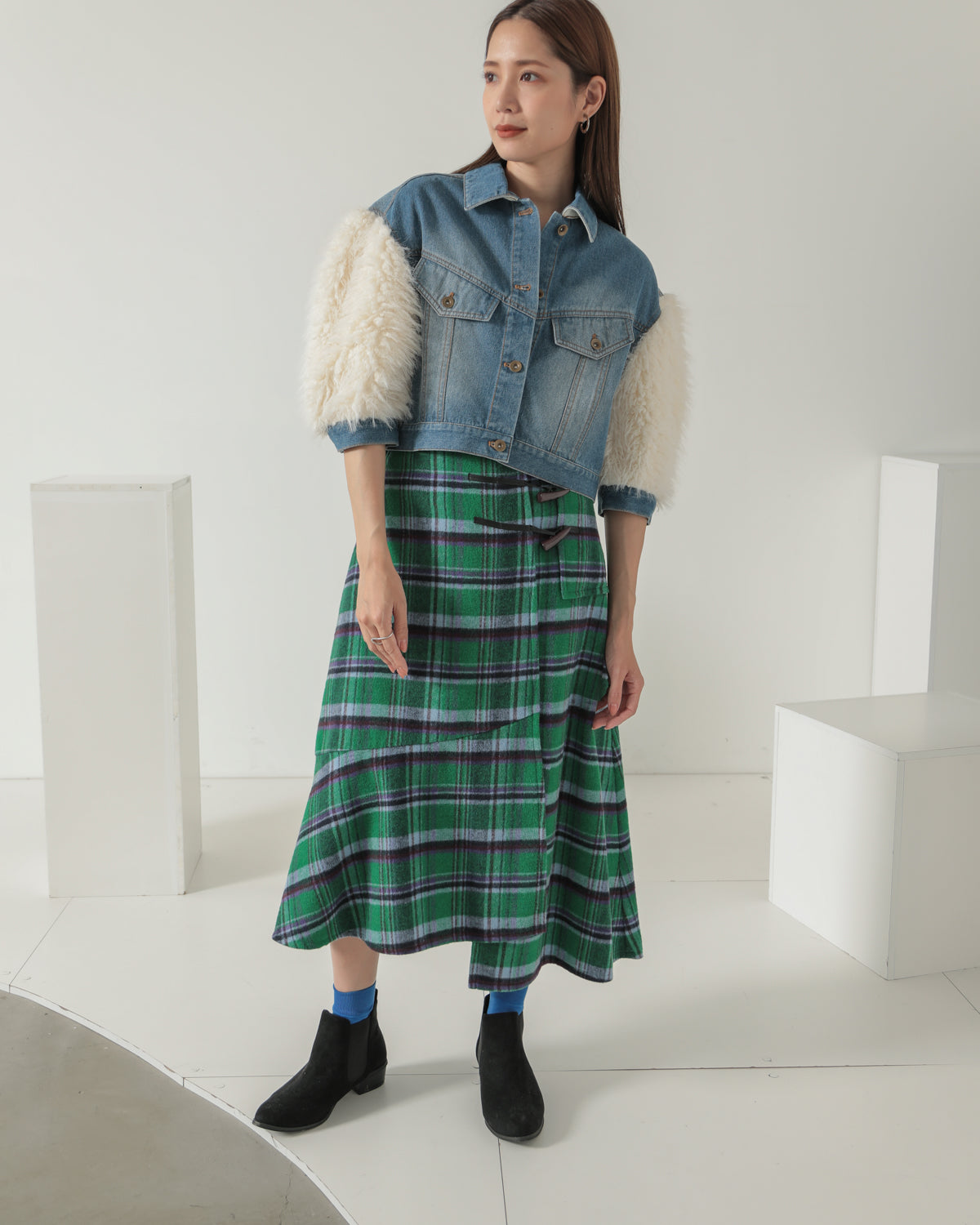 sleeve fur G jumper