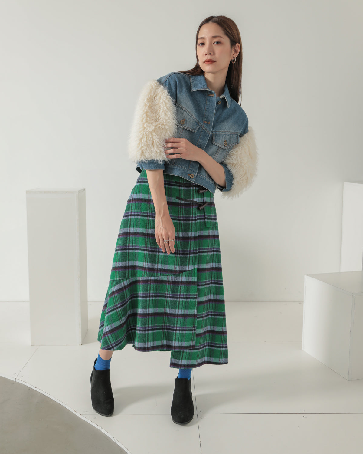 sleeve fur G jumper