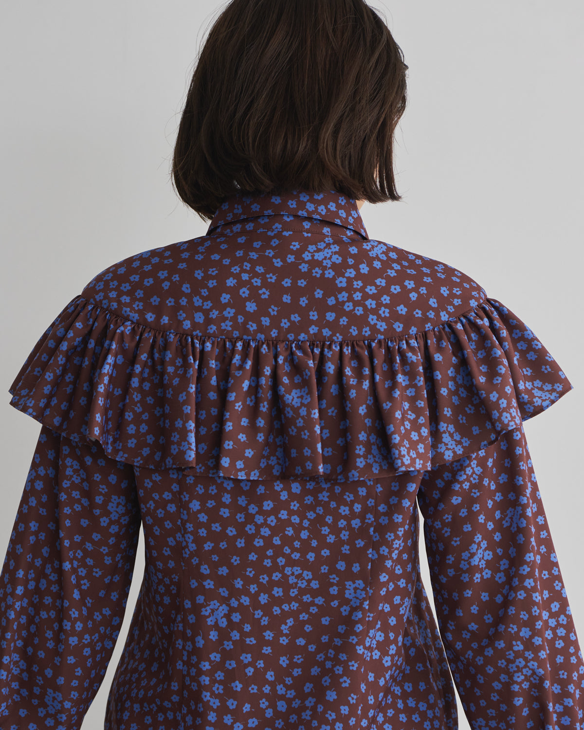 small flower print blouse