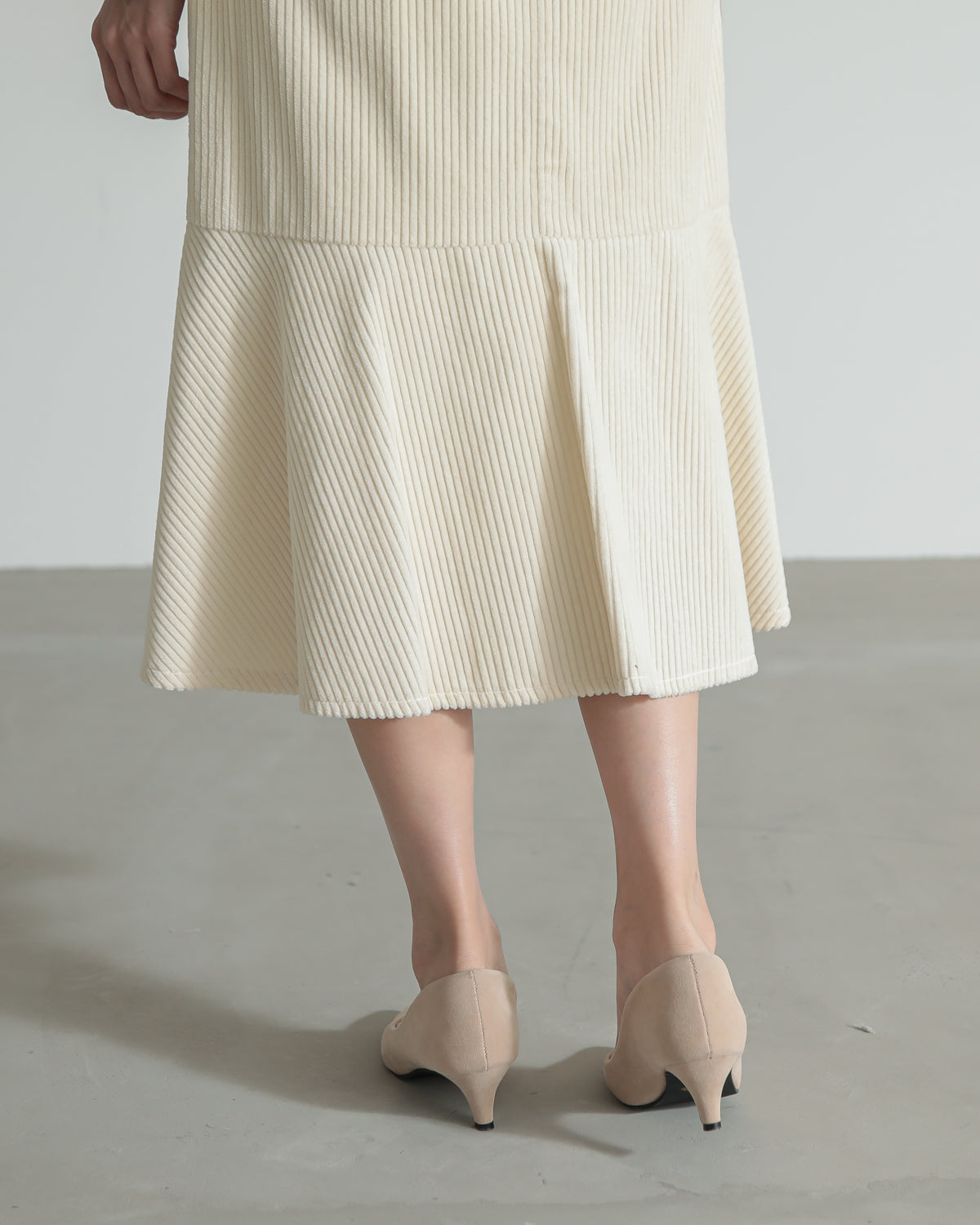 lace switching skirt