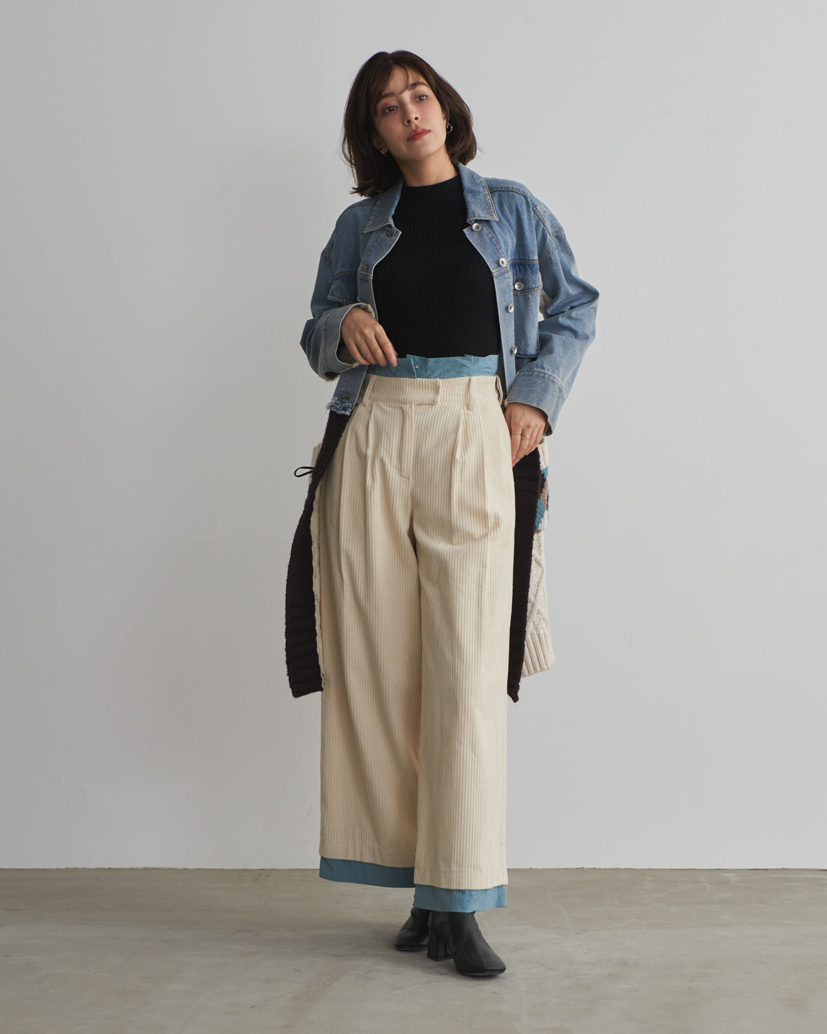 corduroy color pants