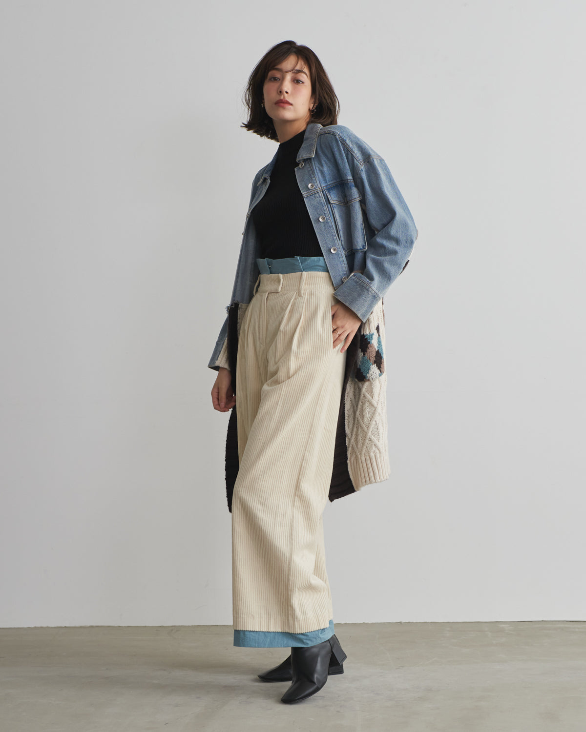 corduroy color pants